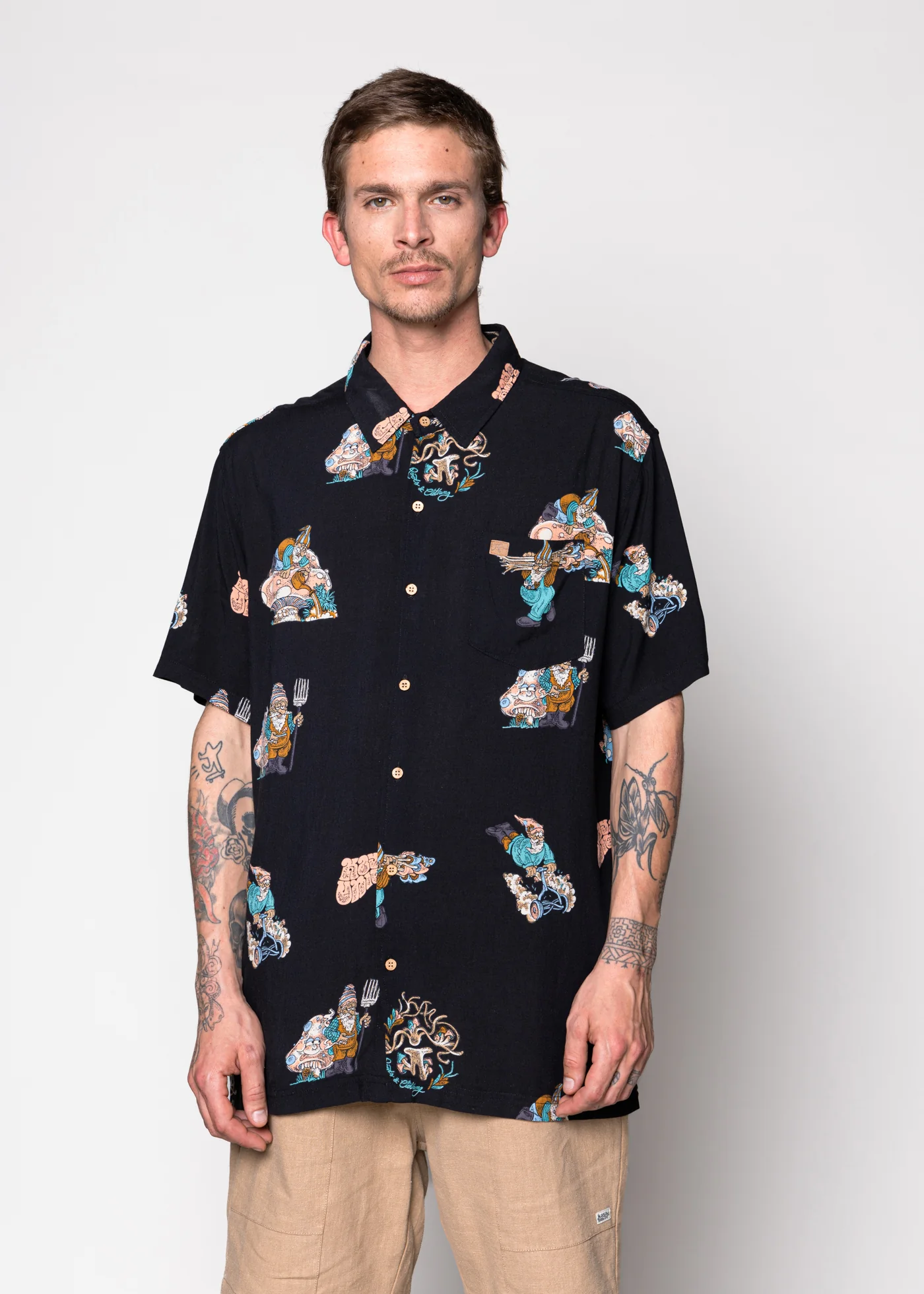 Guayabera Garden Black - Image 3