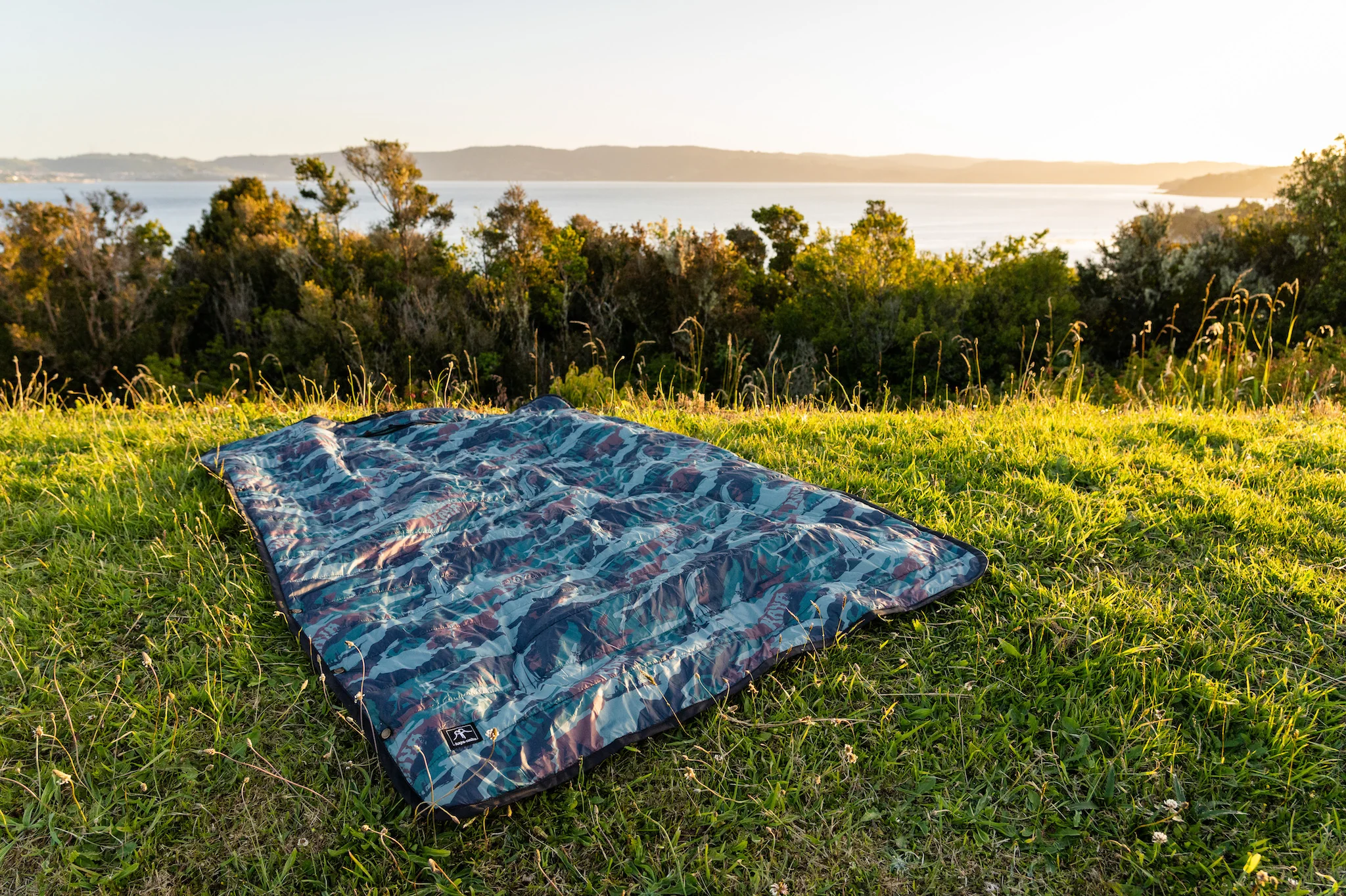 Manta Nylon Picnic Indian - Café - Image 4