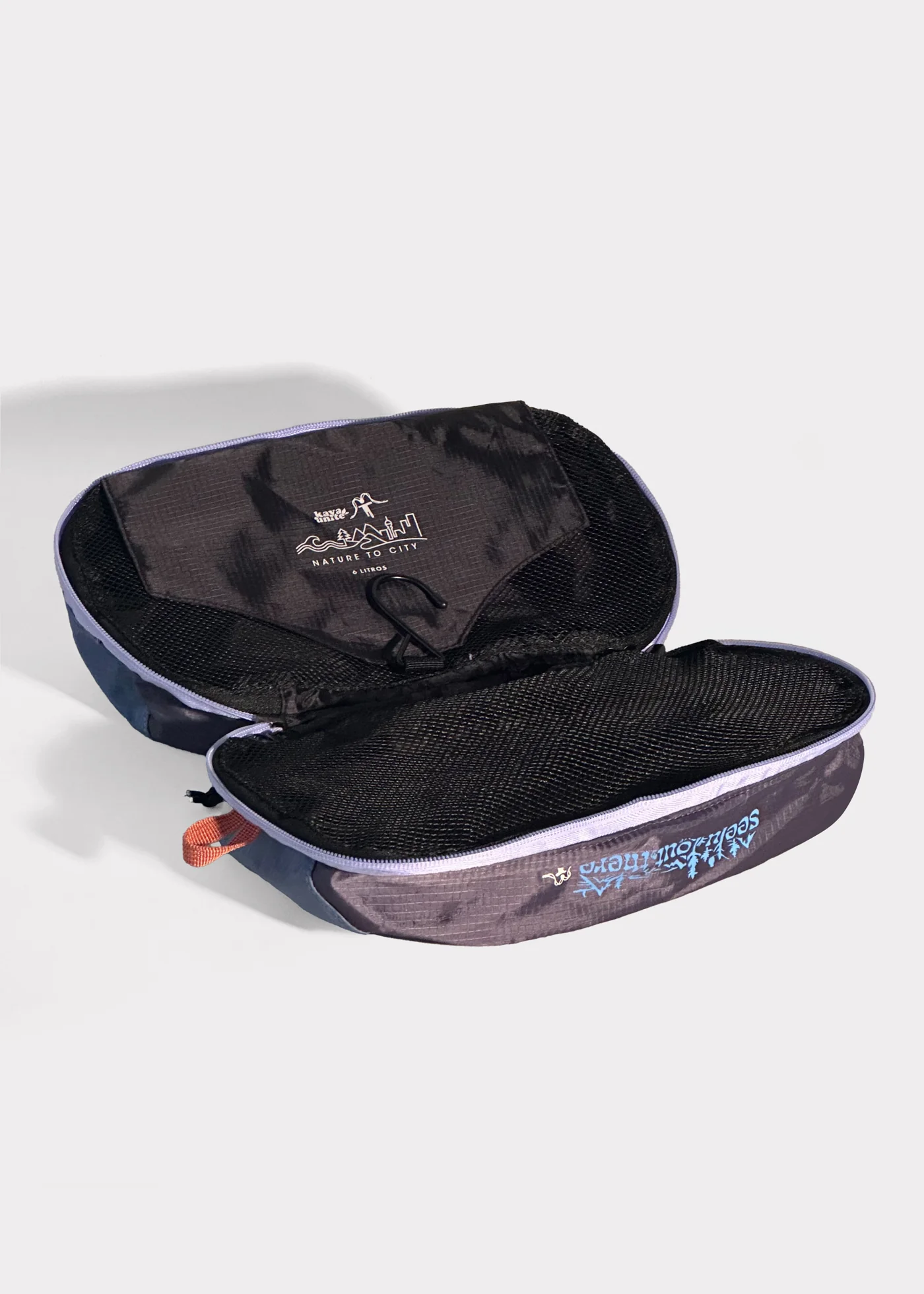 Neceser Nylon Solid - Lila - Image 7