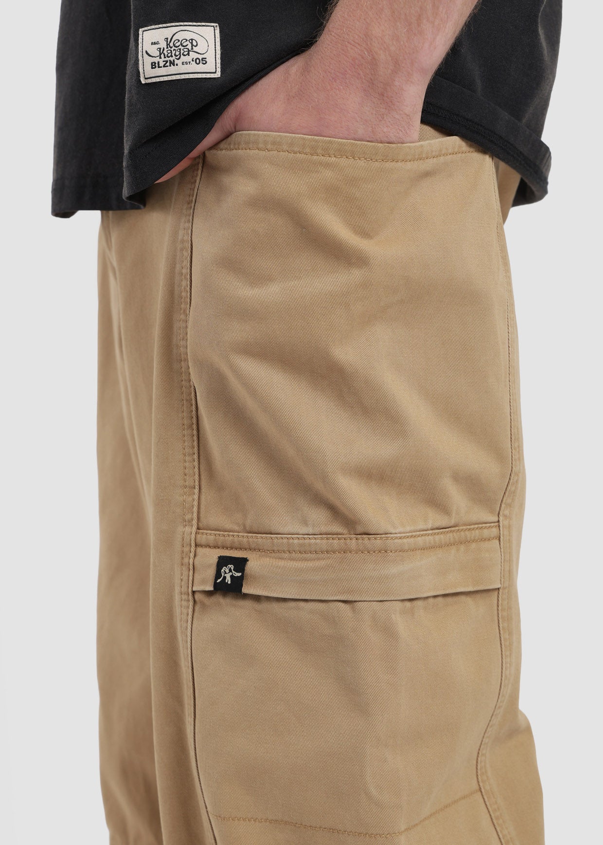 Pantalón Baggy Hombre - Café - Image 4