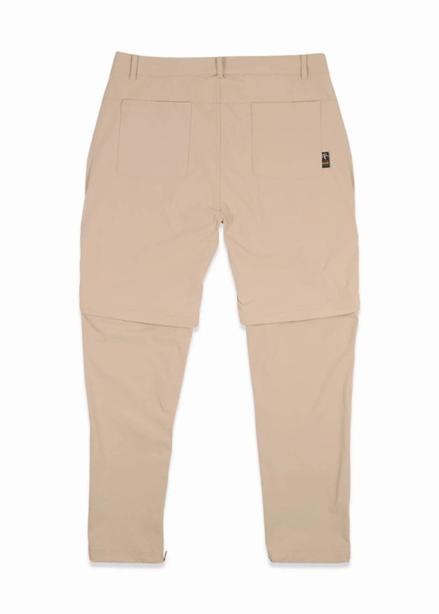 Pantalón Desmontable Recto Nylon Hiker Hombre - Sand - Image 6