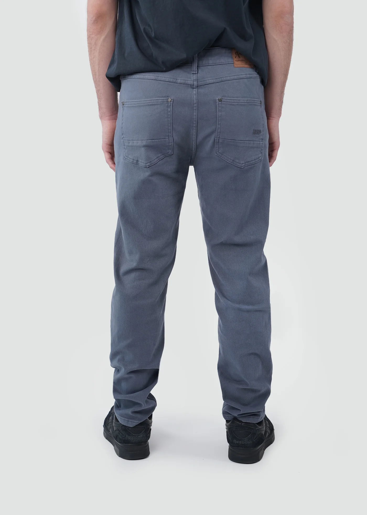 Pantalón Slim Algodón Daily Hombre - Denim - Image 4