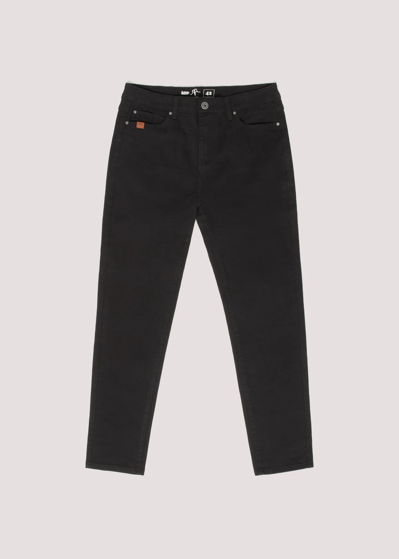 Pantalón Slim Algodón Daily Hombre - Negro - Image 3