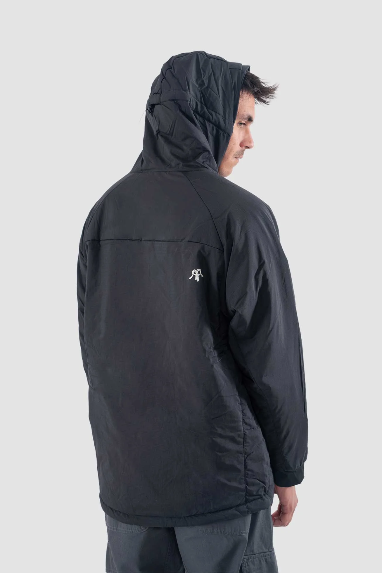 Parka Aysen Autoempacable Hombre - Negra - Image 4