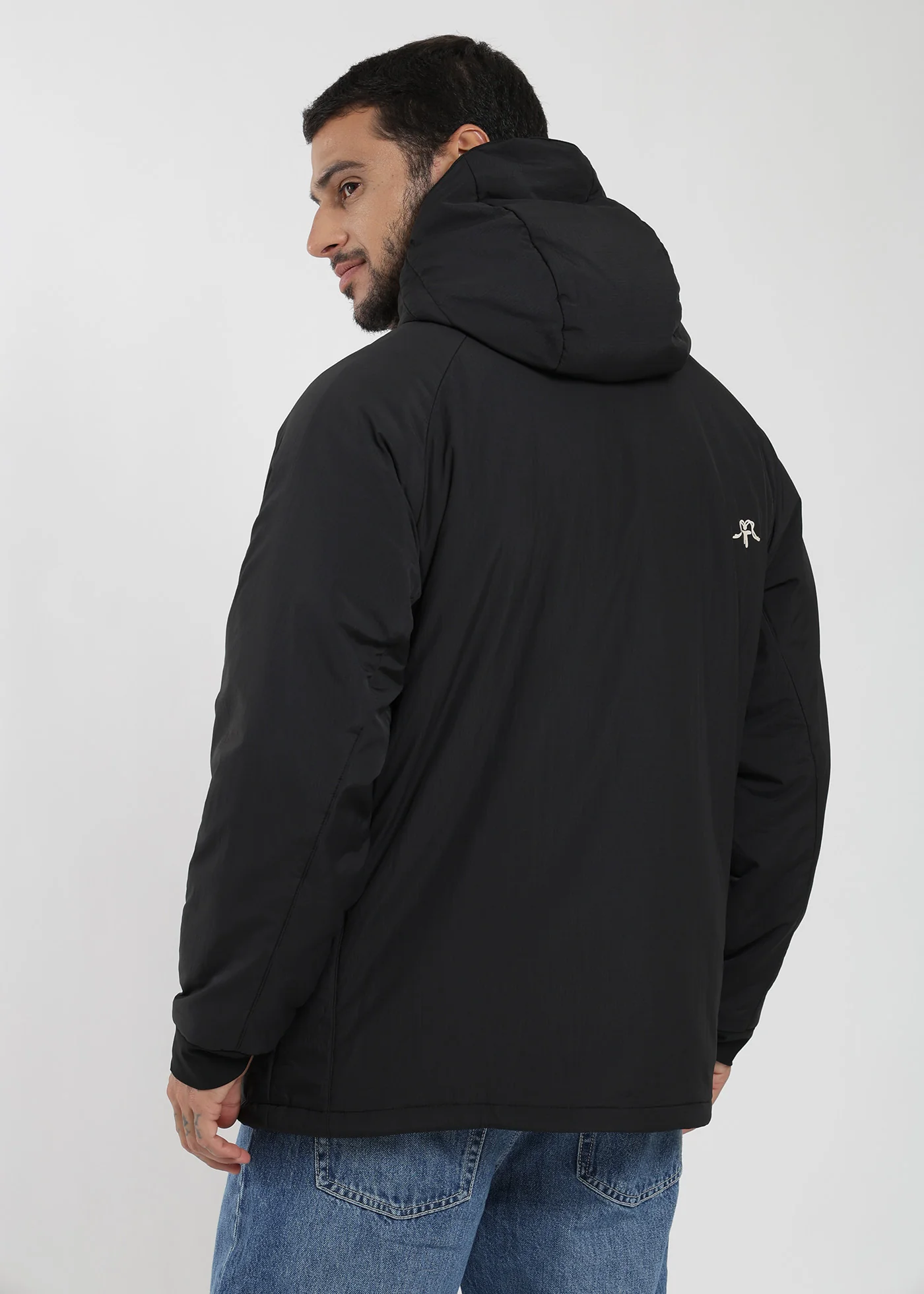 Parka Aysen Autoempacable Hombre - Negro - Image 4