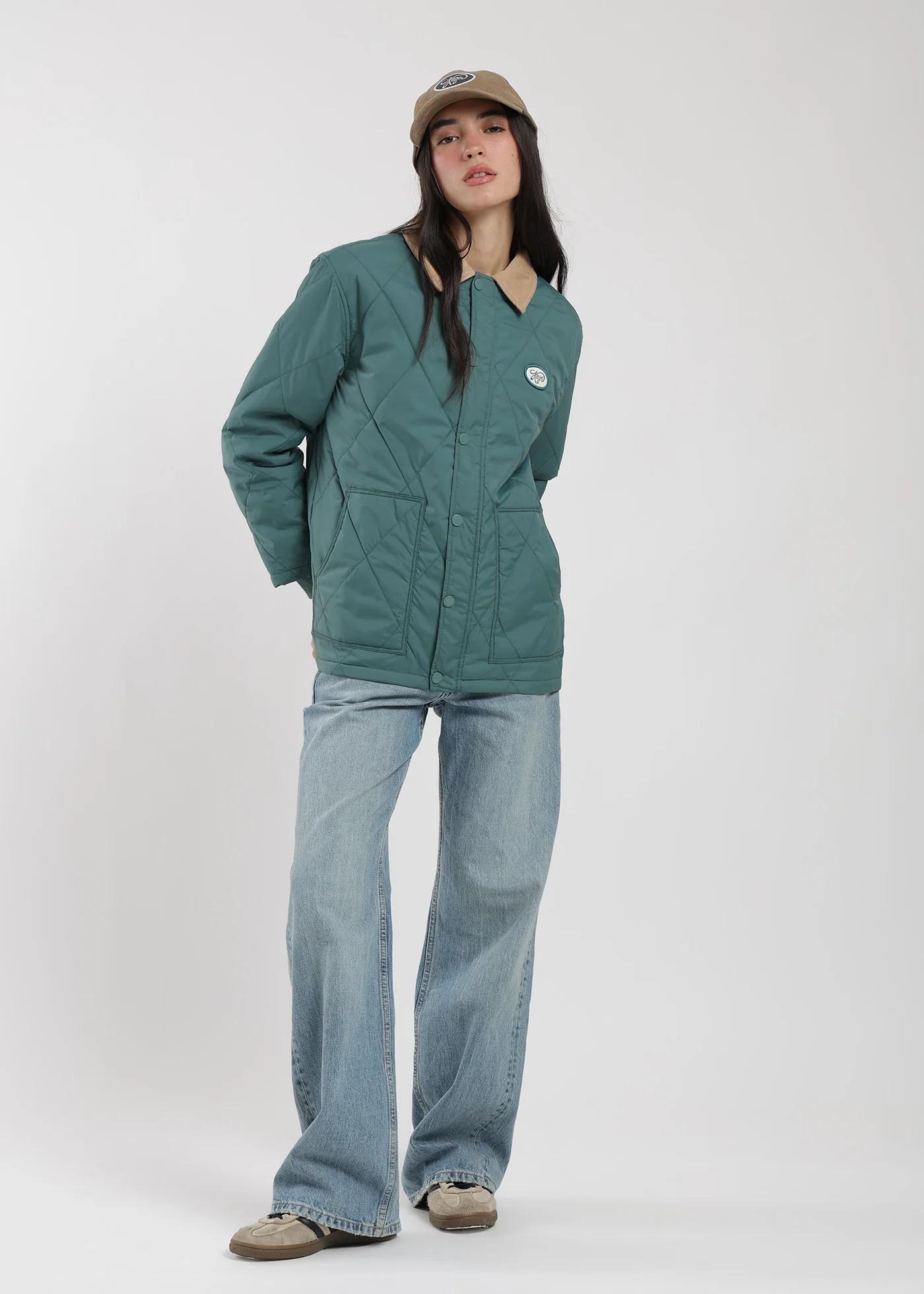 Parka Con Cierre Quilted Mujer - Image 3