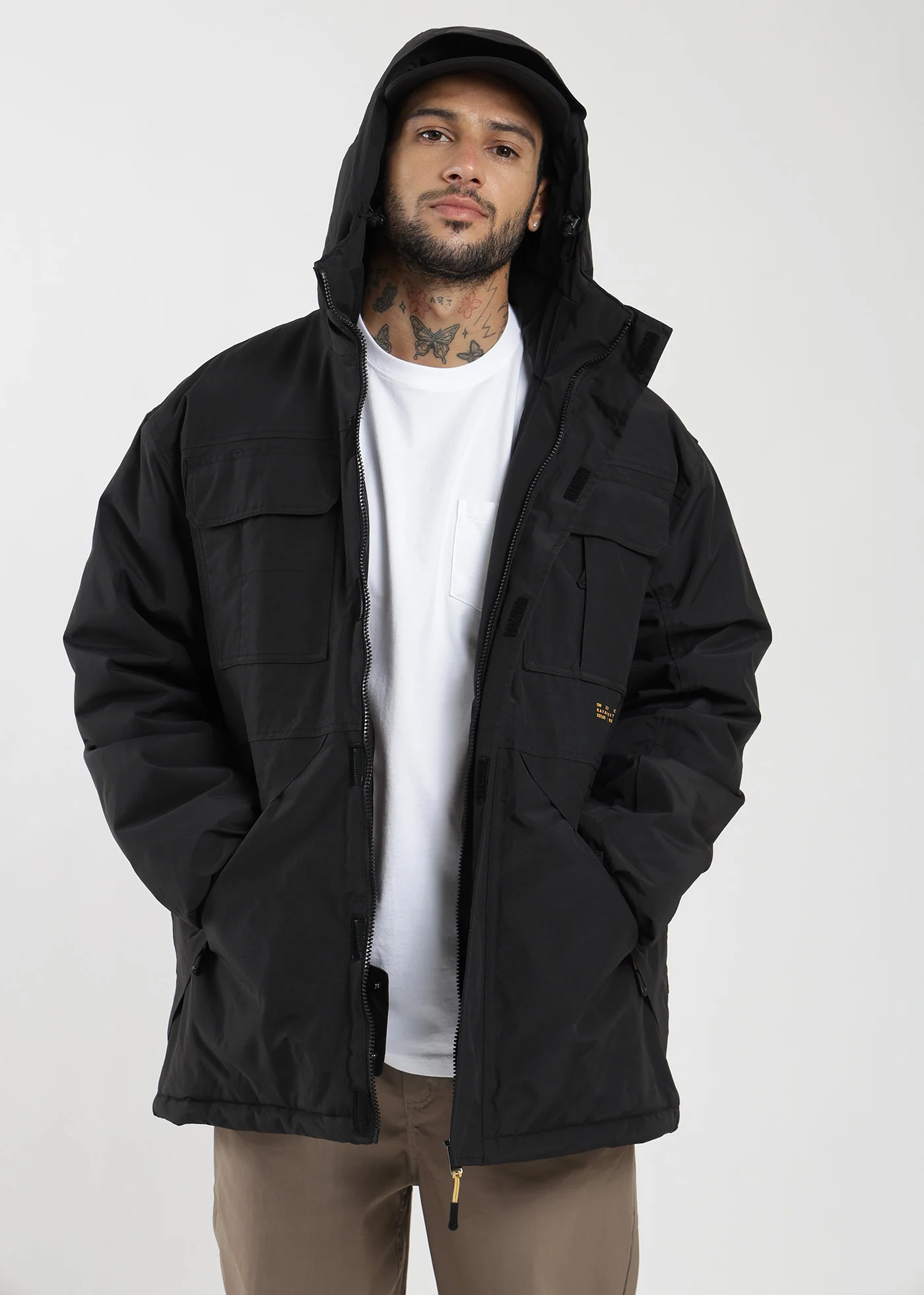 Parka Volcano Hombre - Negro - Image 4