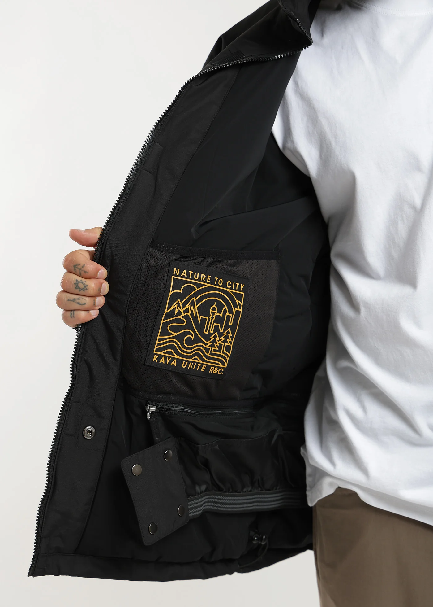 Parka Volcano Hombre - Negro - Image 7