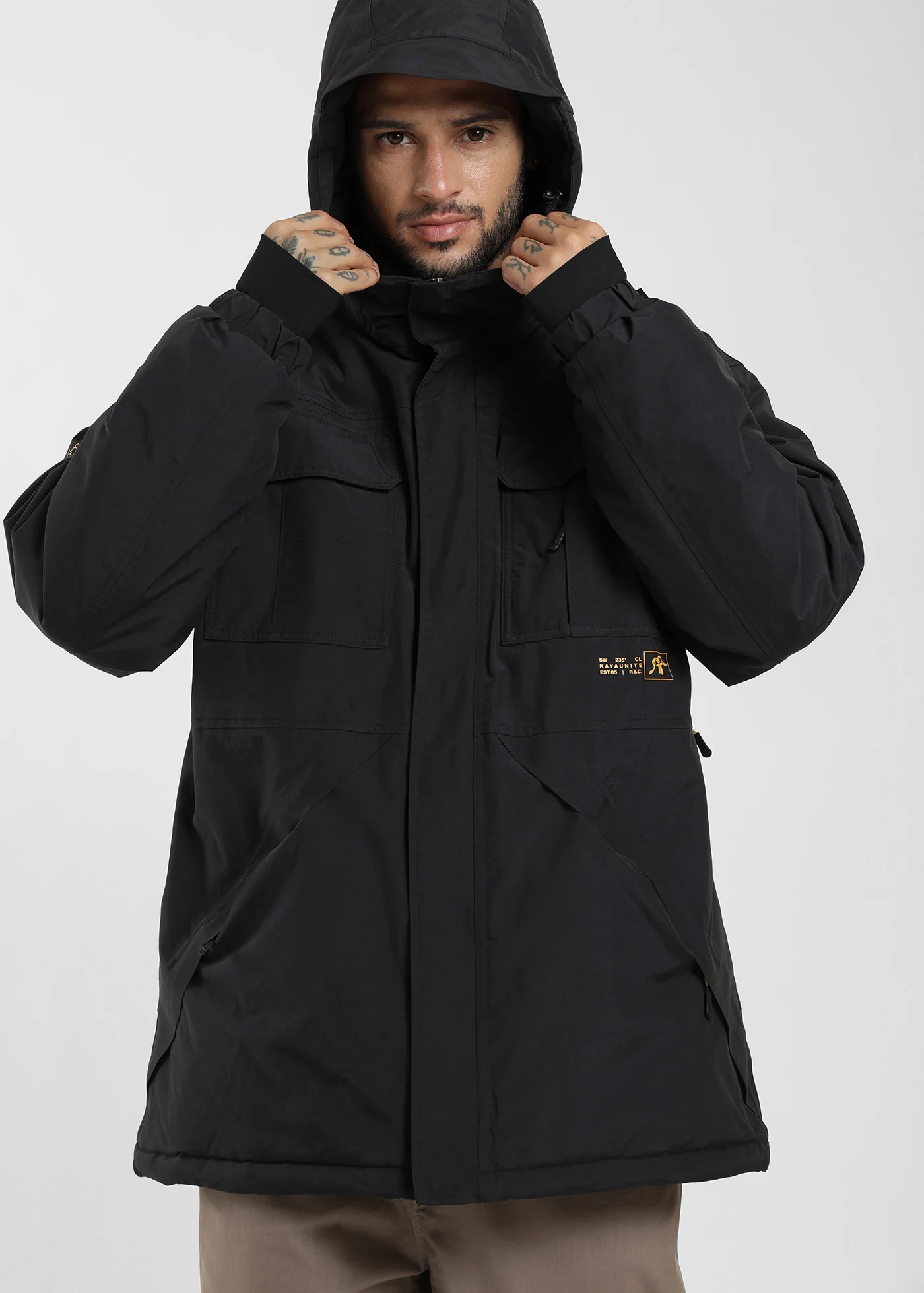 Parka Volcano Hombre - Negro - Image 8