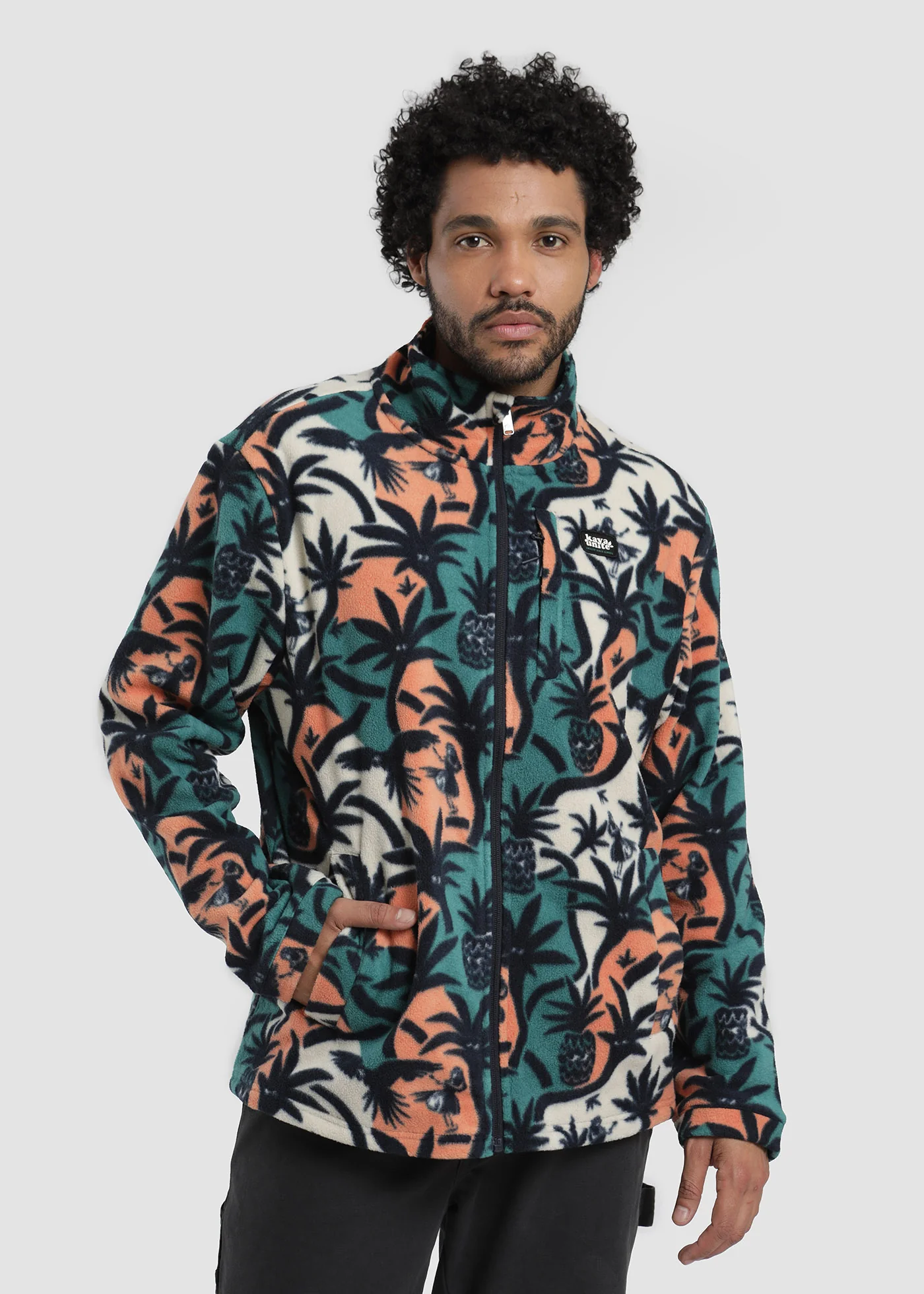 Polar Con Cierre Palmer Hombre - Beige