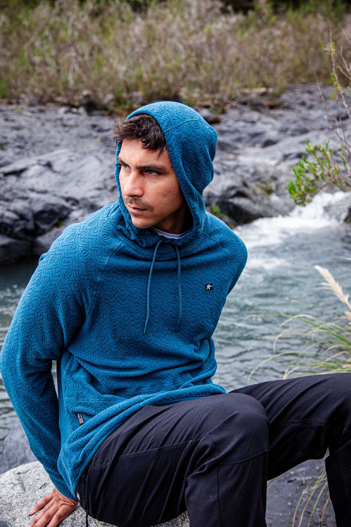 Polar MicroCipress Hood Hombre - Petrol - Image 2
