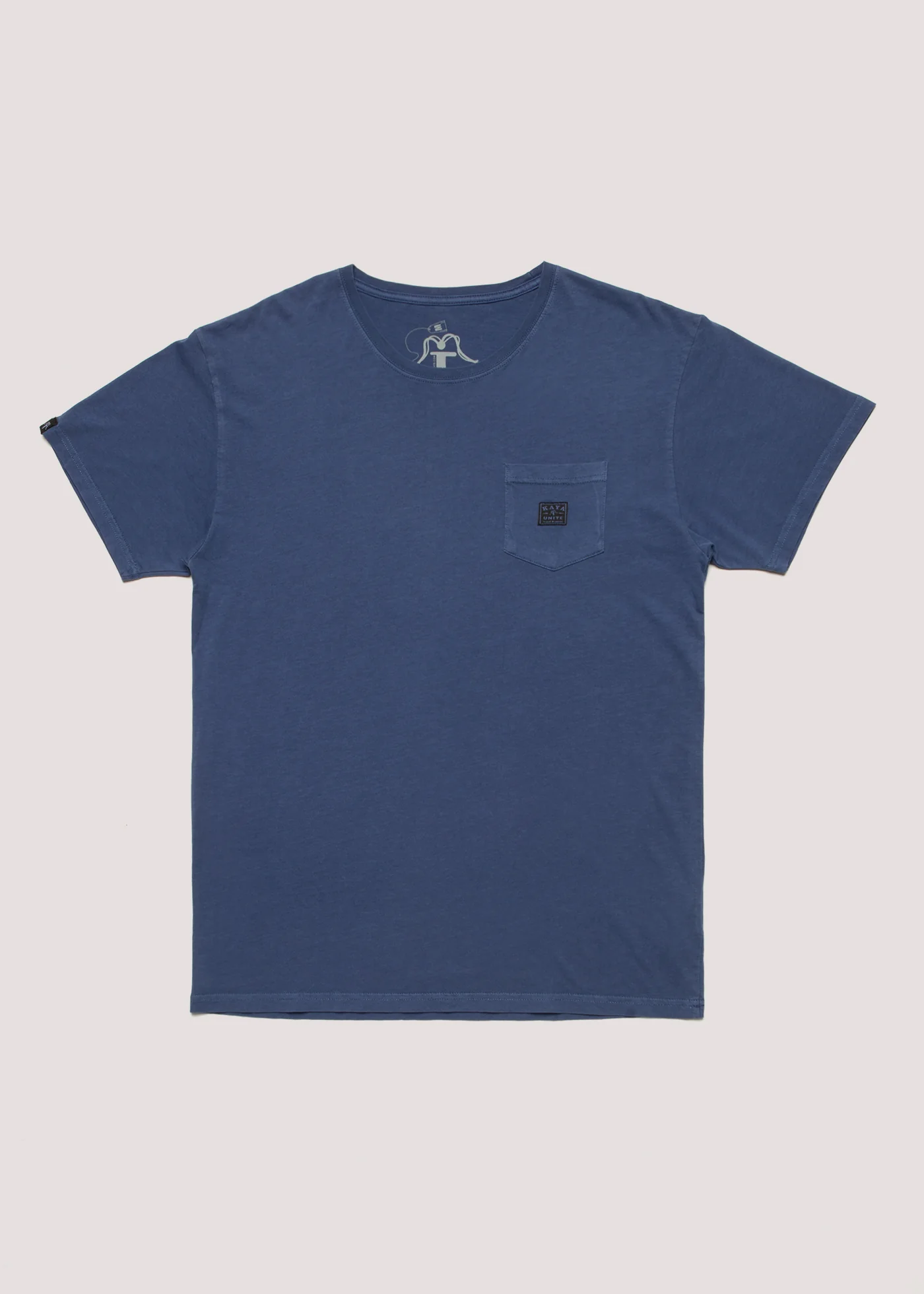 Polera Clásica Algodón Daily Hombre - Azul - Image 4