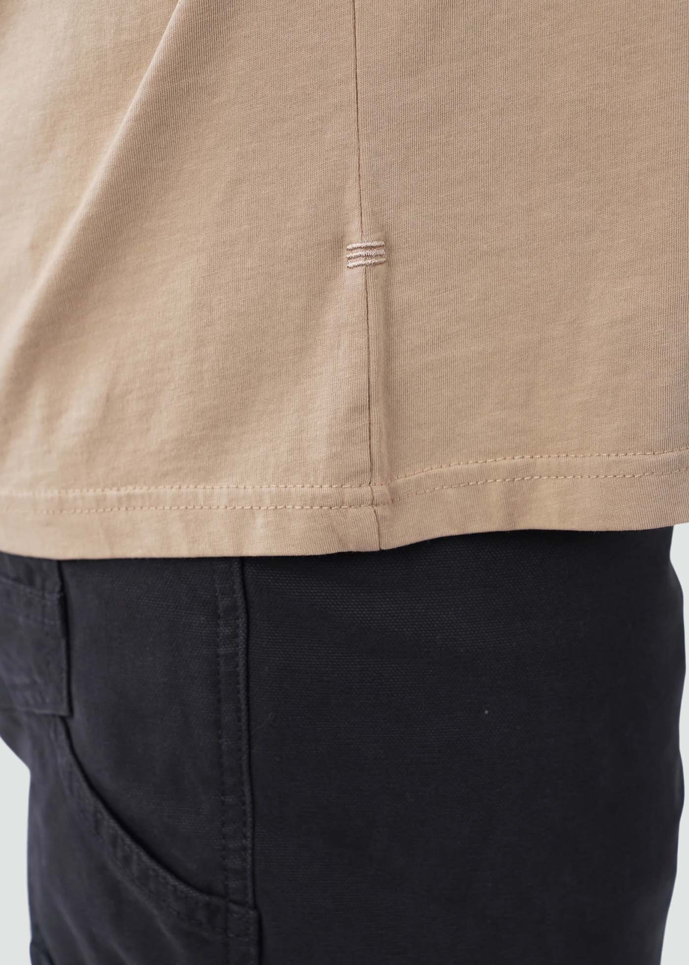 Polera Clásica Algodón Daily Hombre - Beige - Image 3