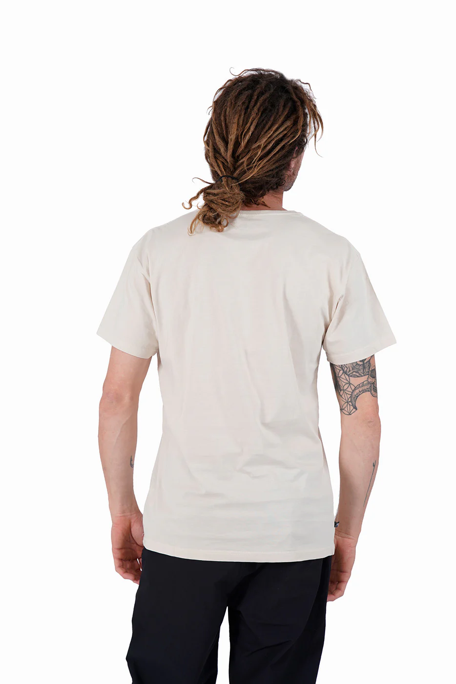 Polera Clásica Algodón Daily Hombre - Bone - Image 3