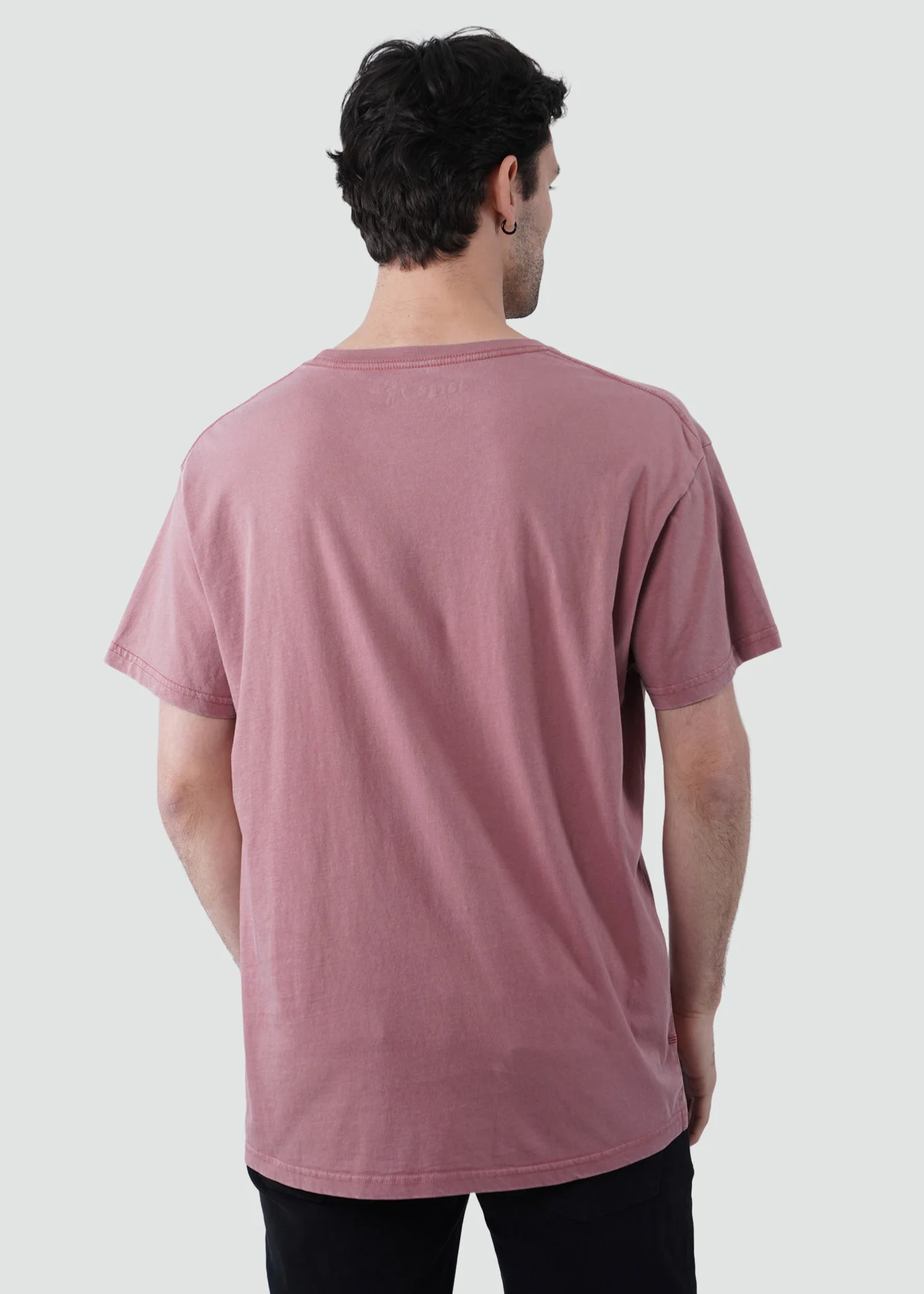 Polera Clásica Algodón Daily Hombre - Burdeo - Image 4