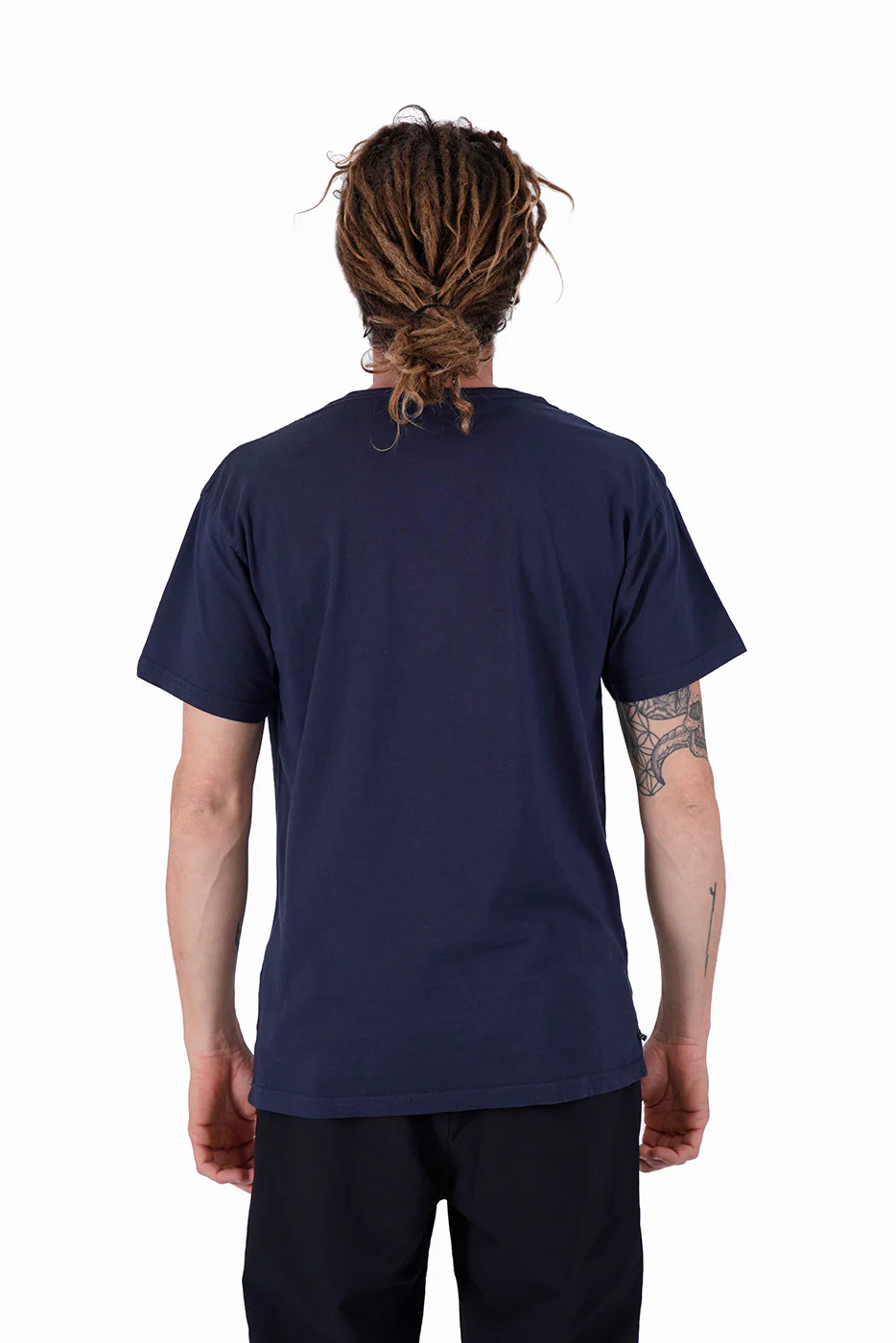 Polera Clásica Algodón Daily Hombre - Navy - Image 3