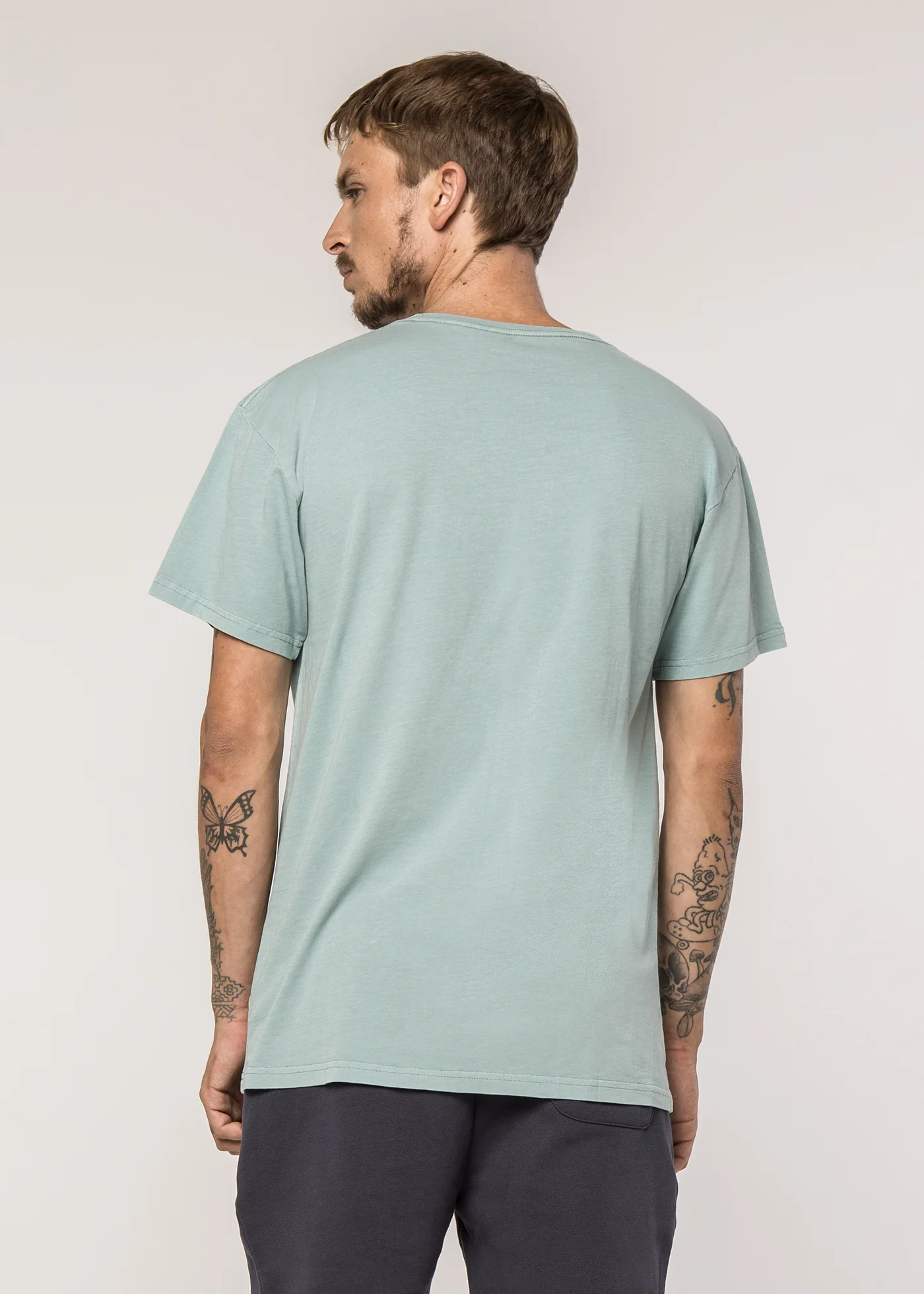 Polera Clásica Algodón Daily Hombre - Verde Claro - Image 2