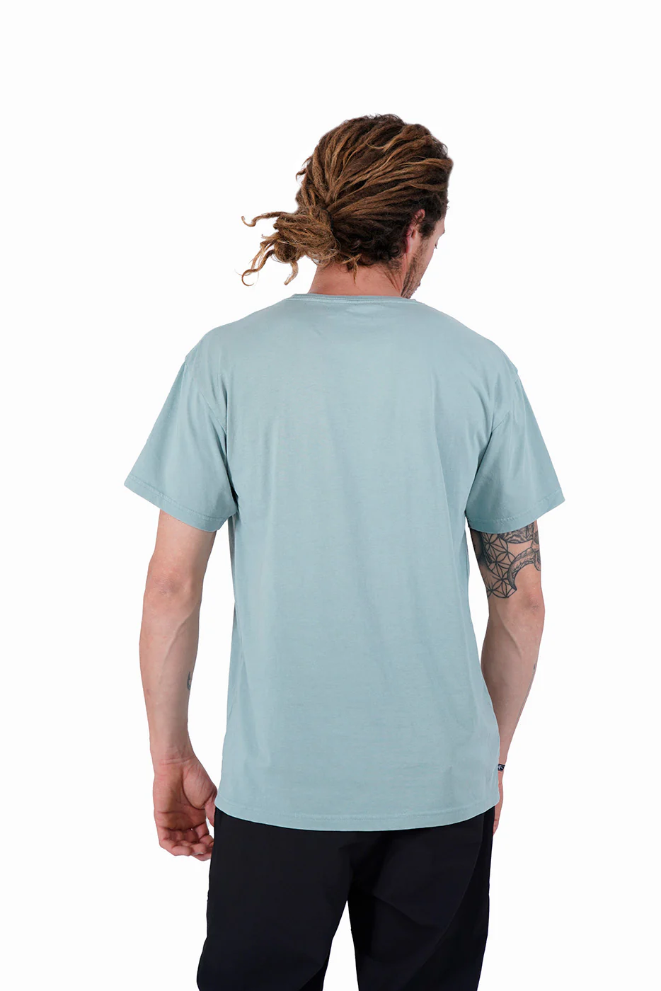 Polera Clásica Algodón Daily Woven Hombre - Verde Claro - Image 3