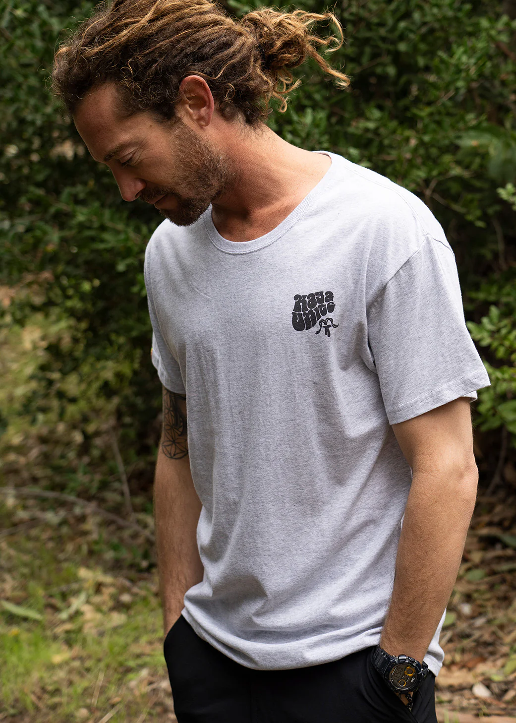 Polera Clásica Algodón Orgánico Classy Hombre - Gris