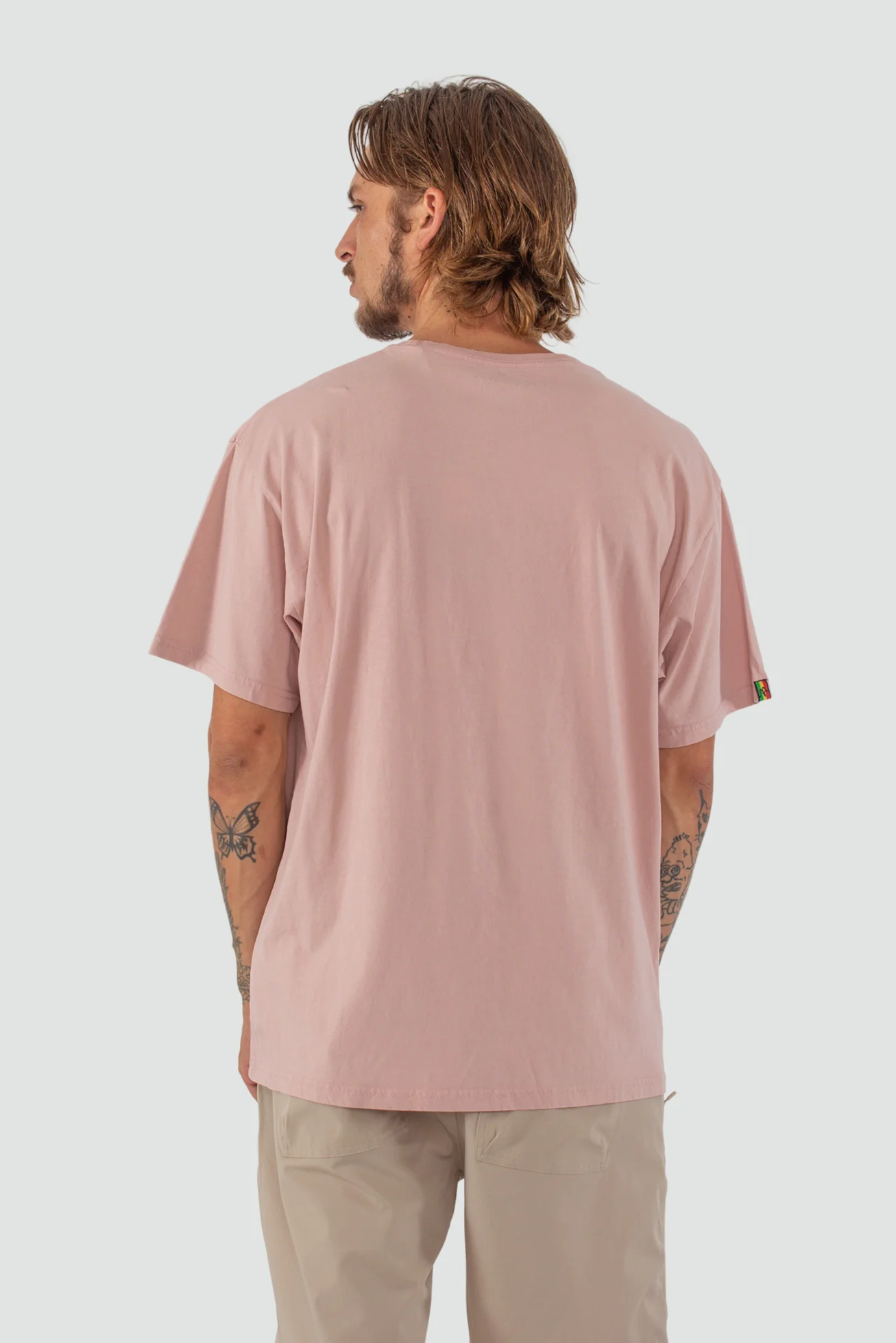 Polera Clásica Algodón Orgánico Classy Hombre - Rosa - Image 2