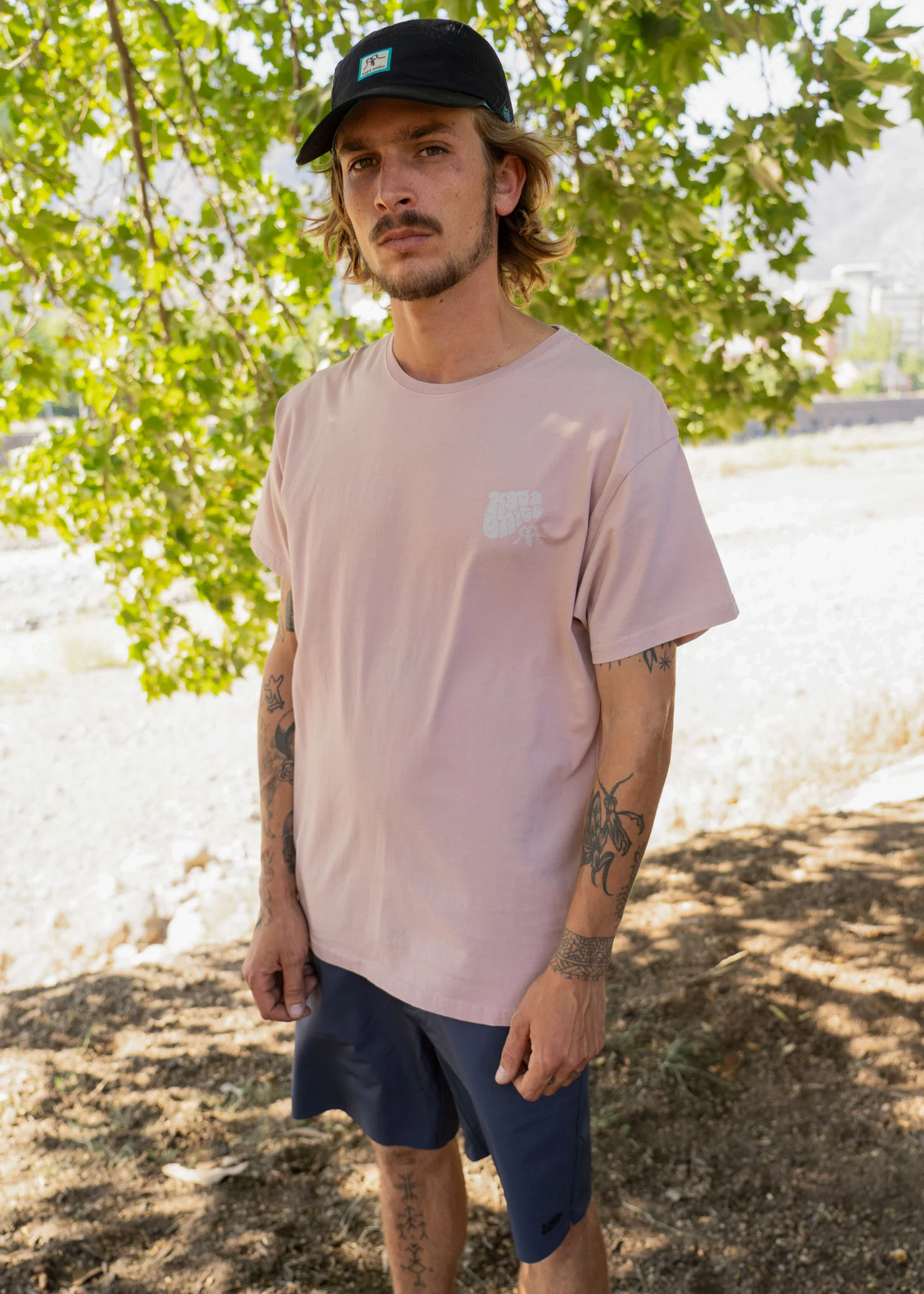 Polera Clásica Algodón Orgánico Classy Hombre - Rosa - Image 3