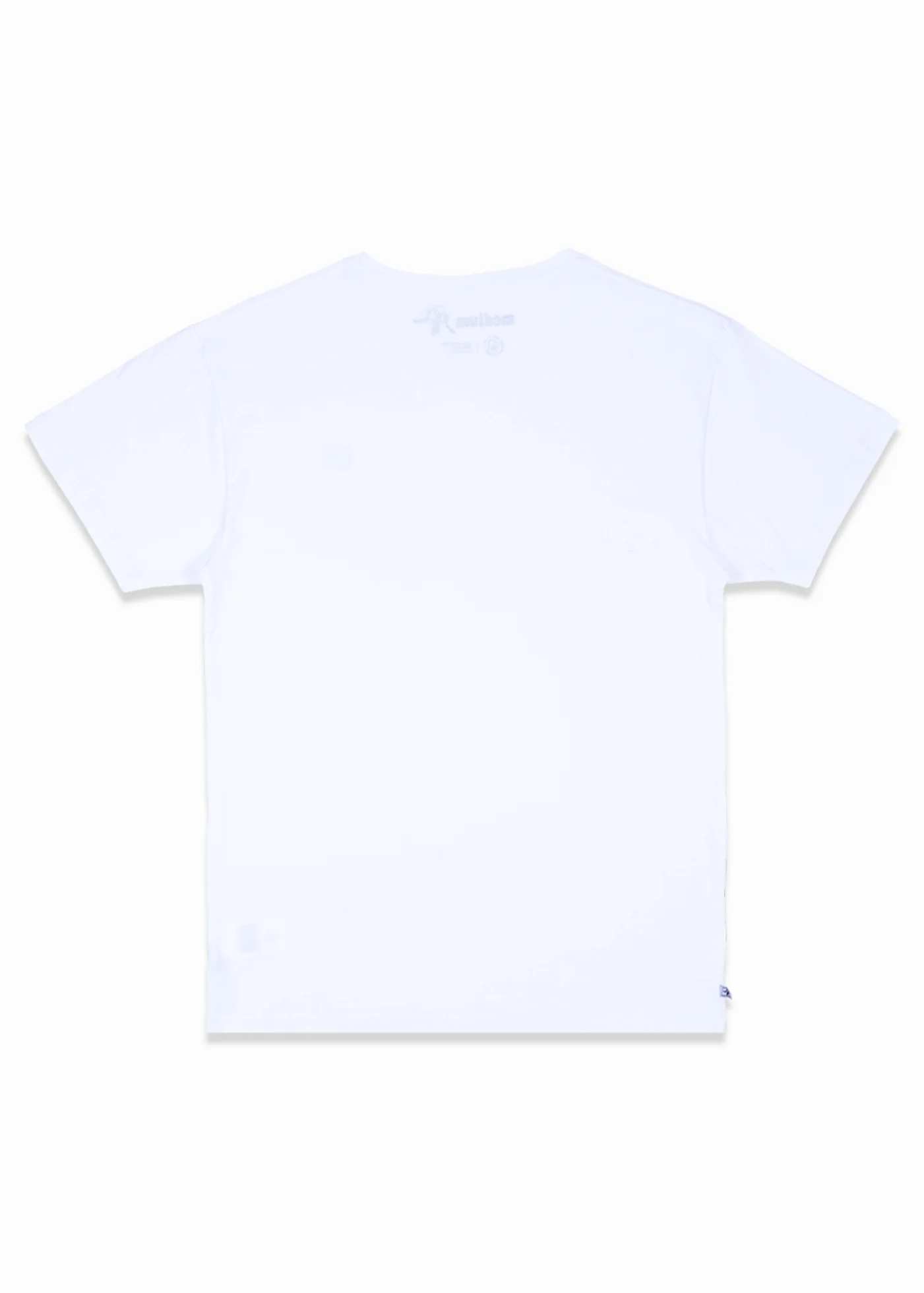 Polera Clásica Algodón Orgánico Daily Hombre - Blanca - Image 3