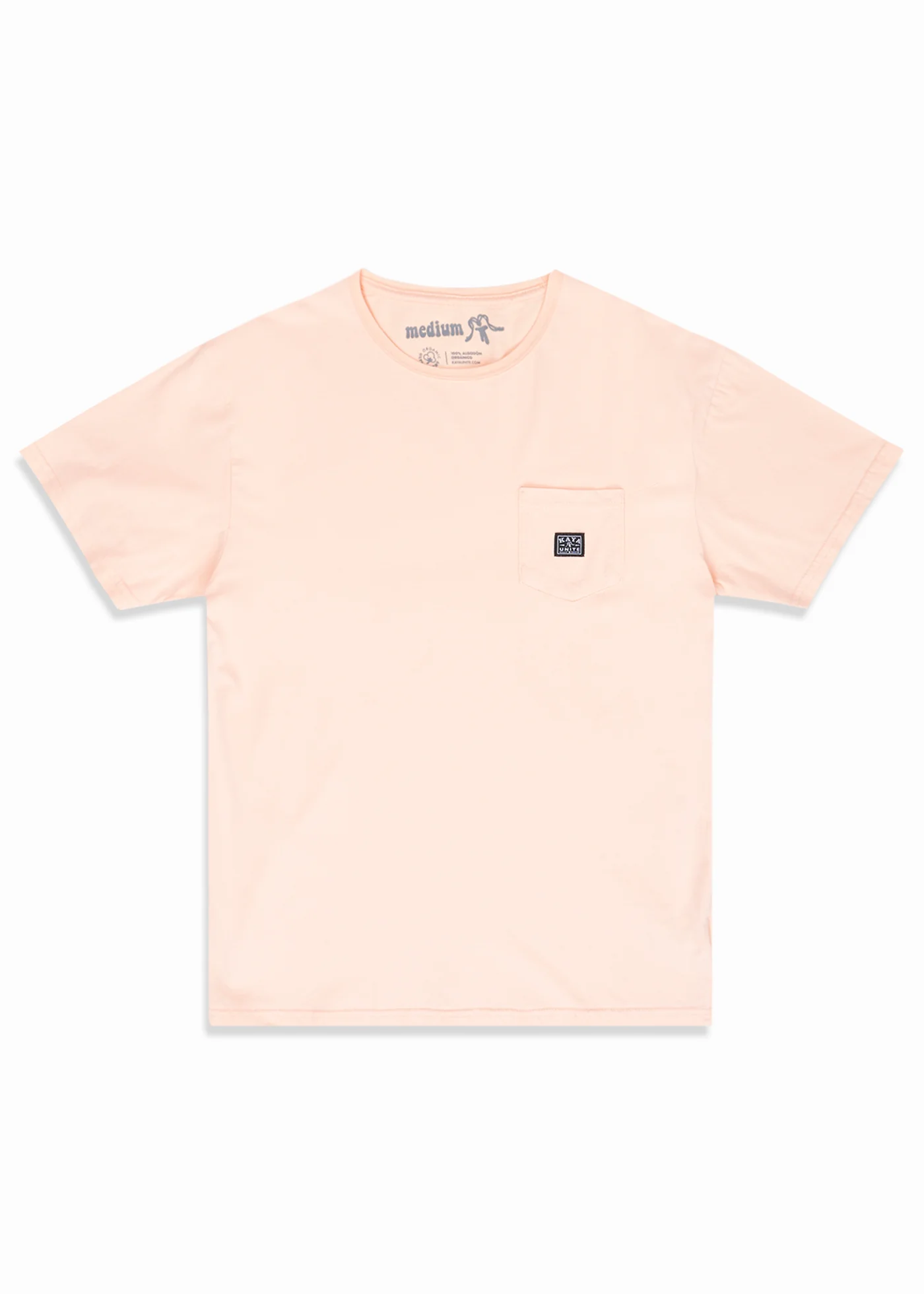 Polera Clásica Algodón Orgánico Daily Hombre - Durazno - Image 2