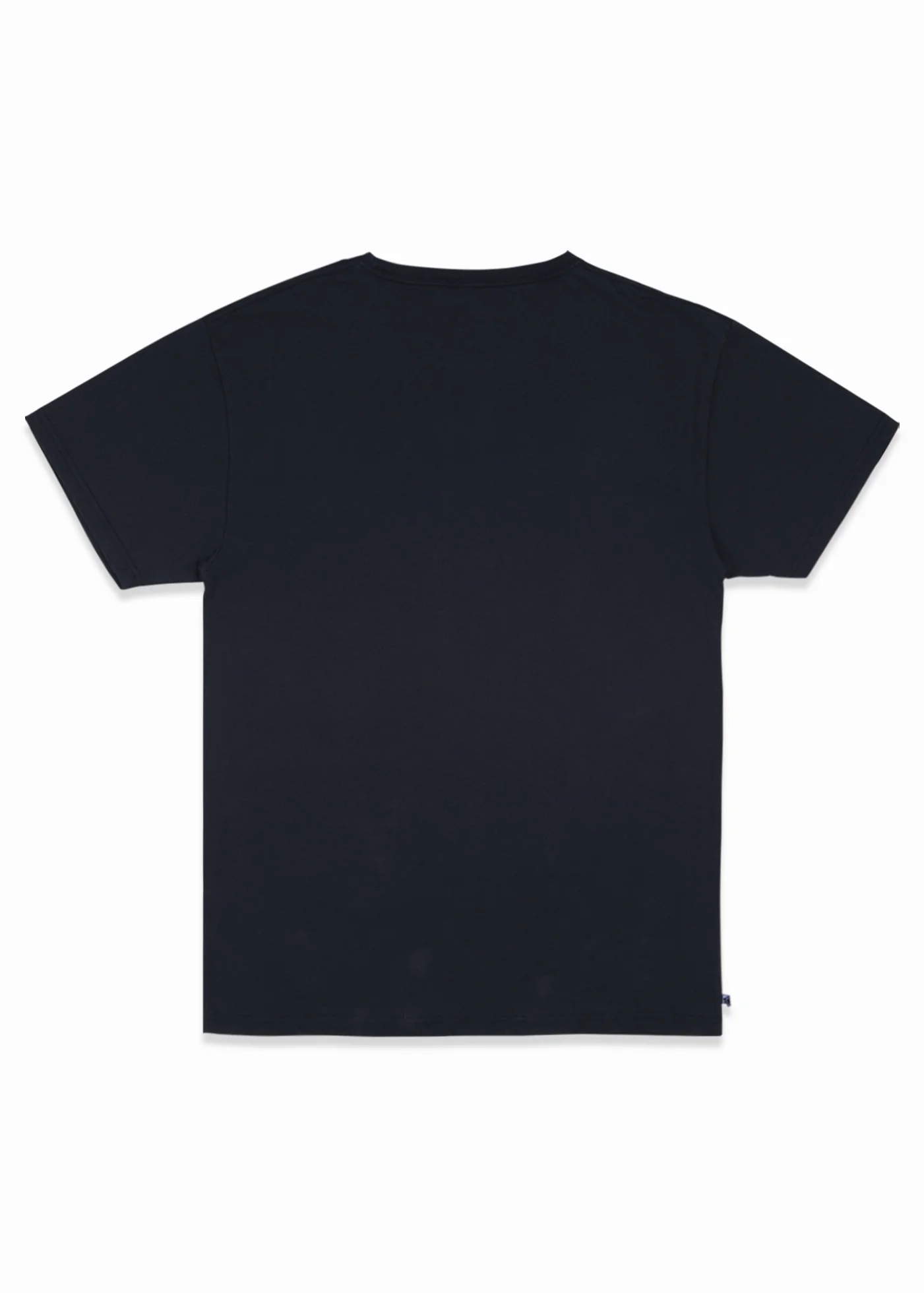 Polera Clásica Algodón Orgánico Daily Hombre - Negra - Image 3