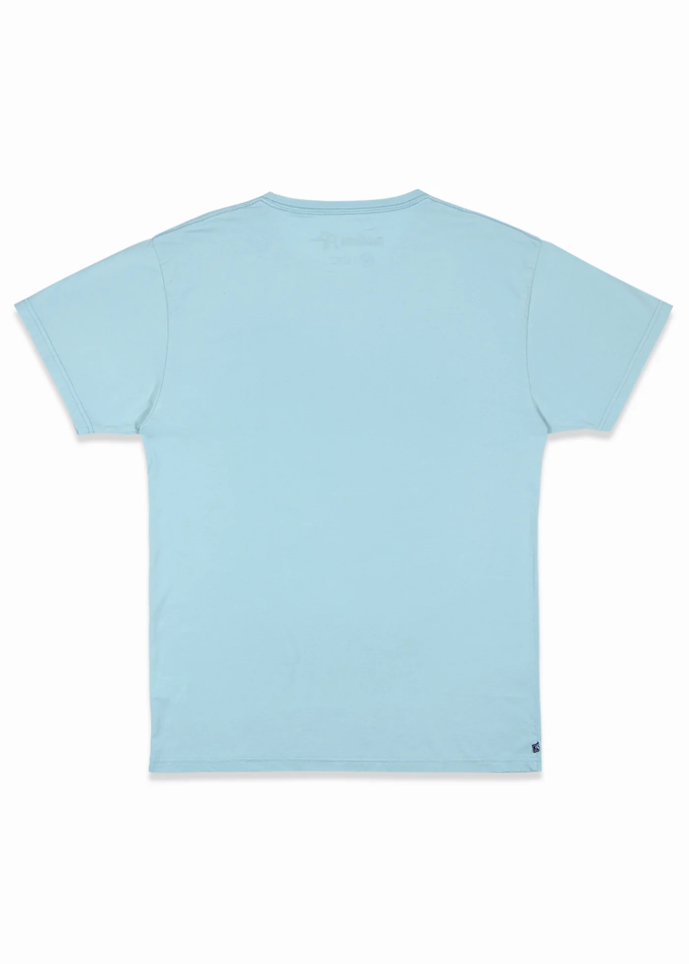 Polera Clásica Algodón Orgánico Daily Hombre - Turquesa - Image 3