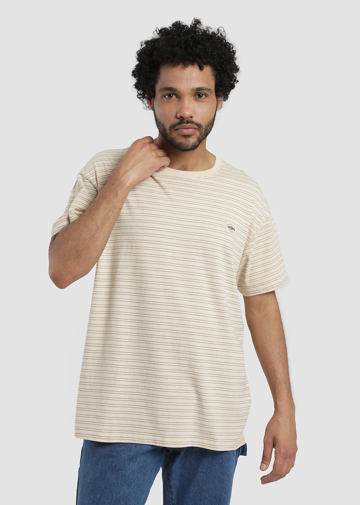 Polera Clásica Algodón Rayas Hombre - Image 5