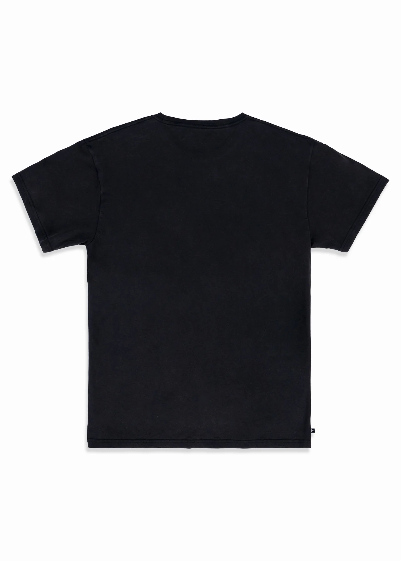Polera Clásica Algodón Woven Hombre - Negra - Image 6