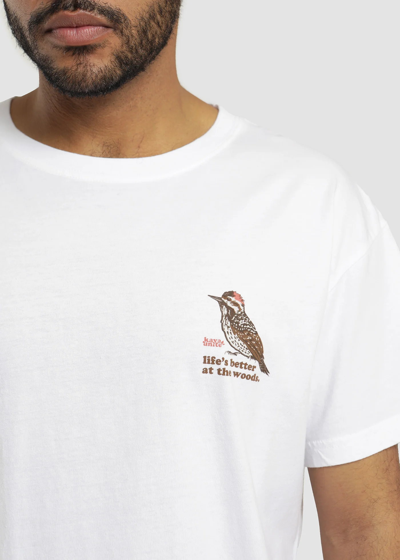 Polera Diseño Algodón Carpintero Hombre - Image 6