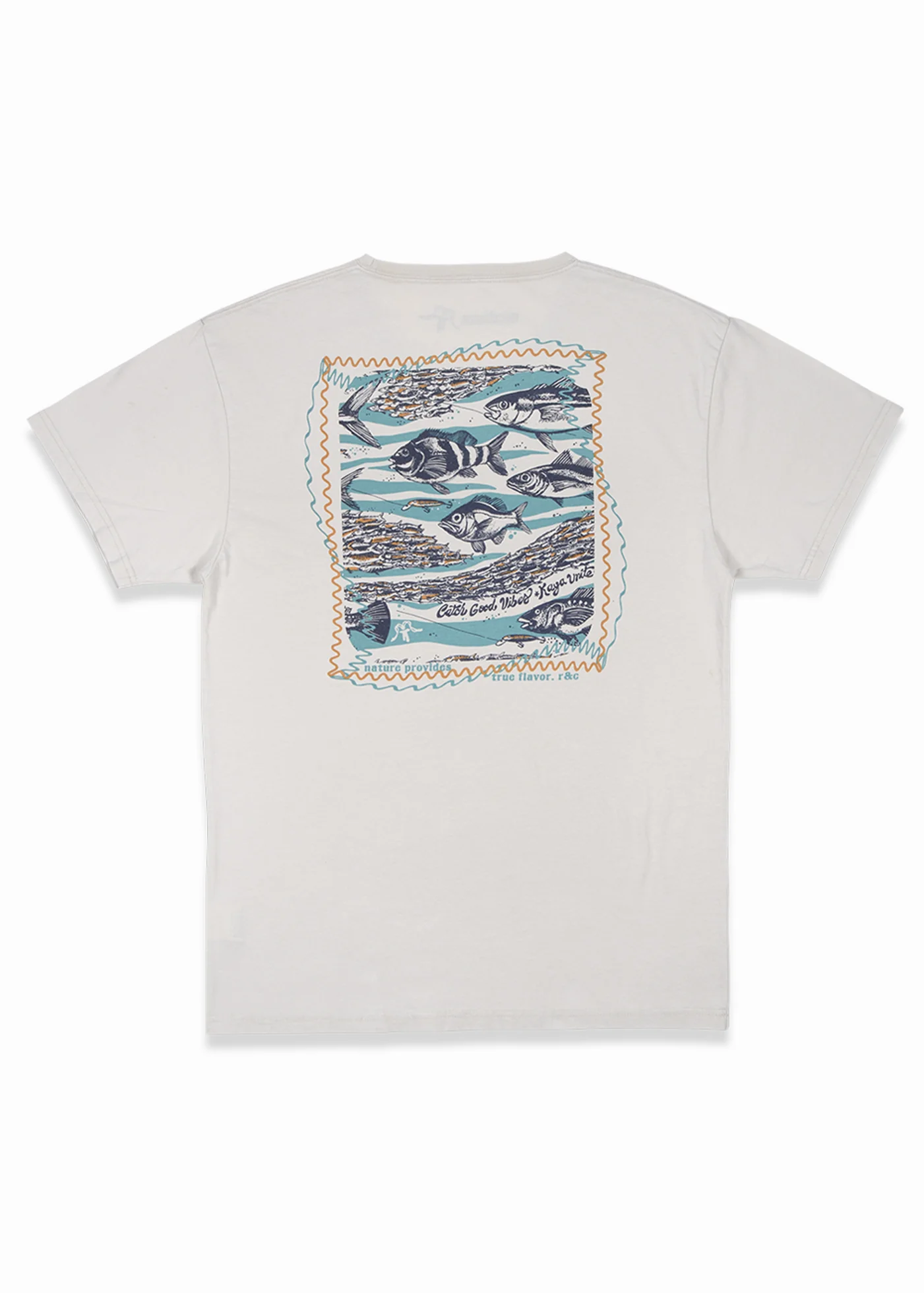 Polera Diseño Algodón Catch Hombre - Beige - Image 2