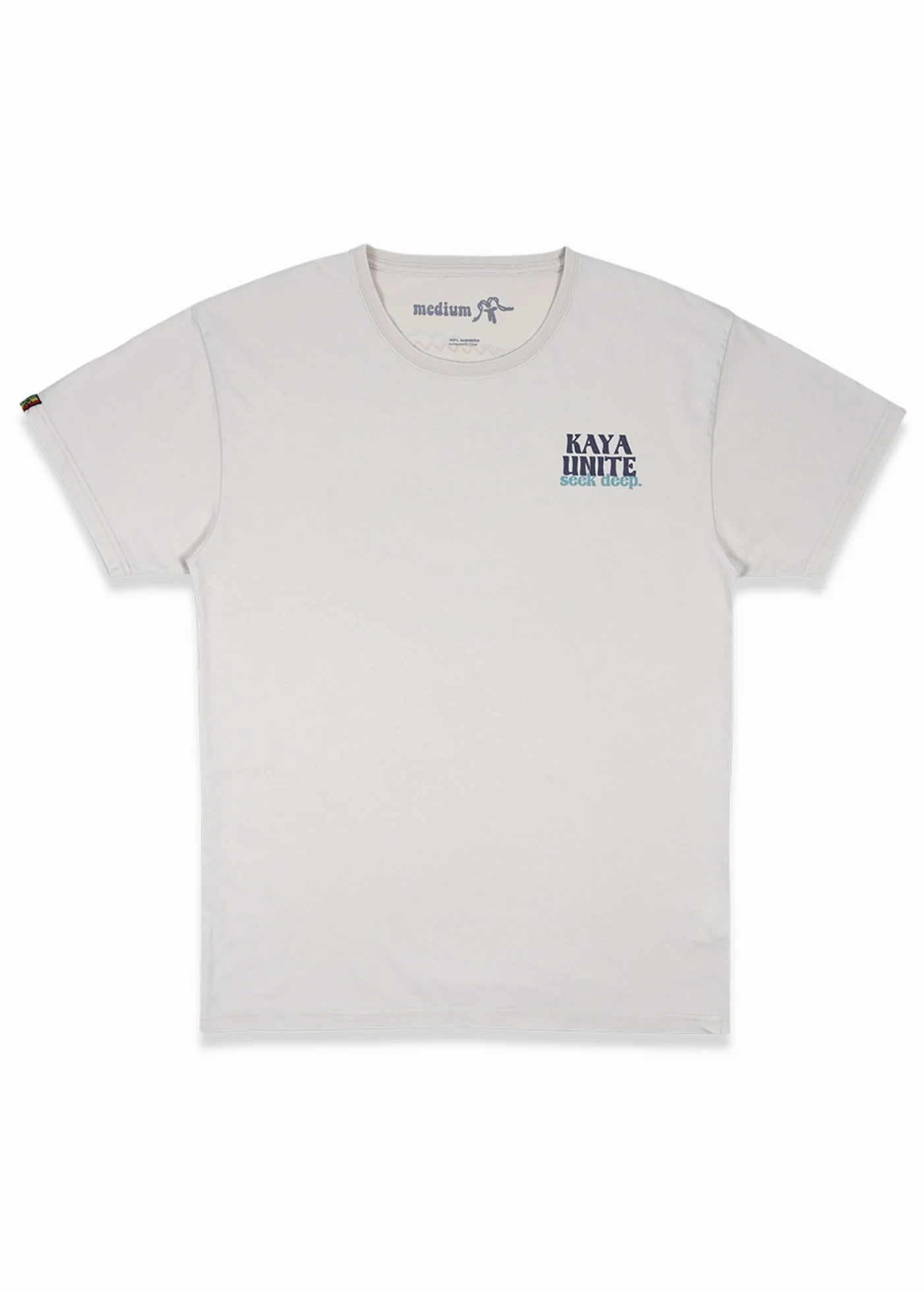 Polera Diseño Algodón Catch Hombre - Beige - Image 3