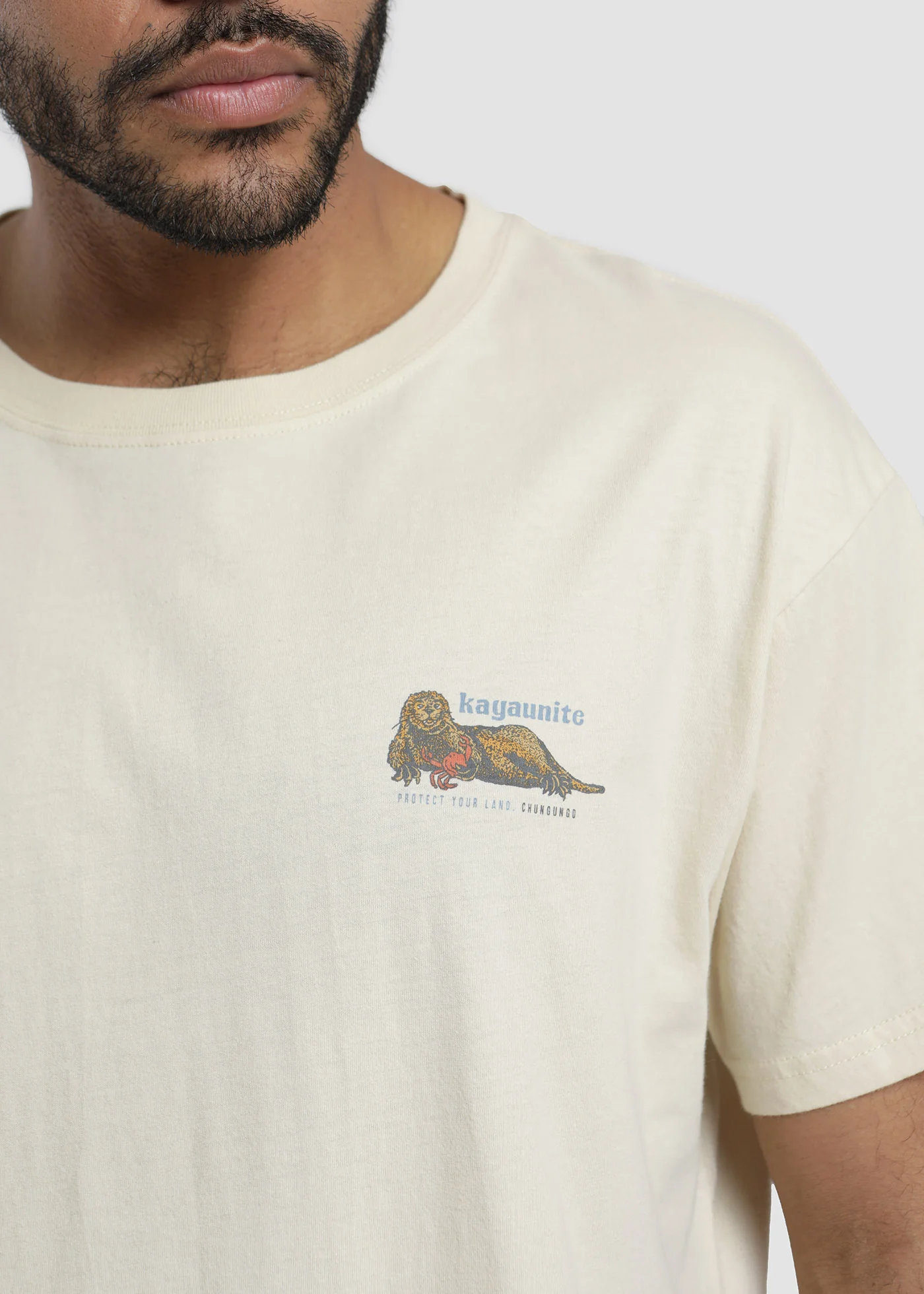 Polera Diseño Algodón Chungungo Hombre - Image 3
