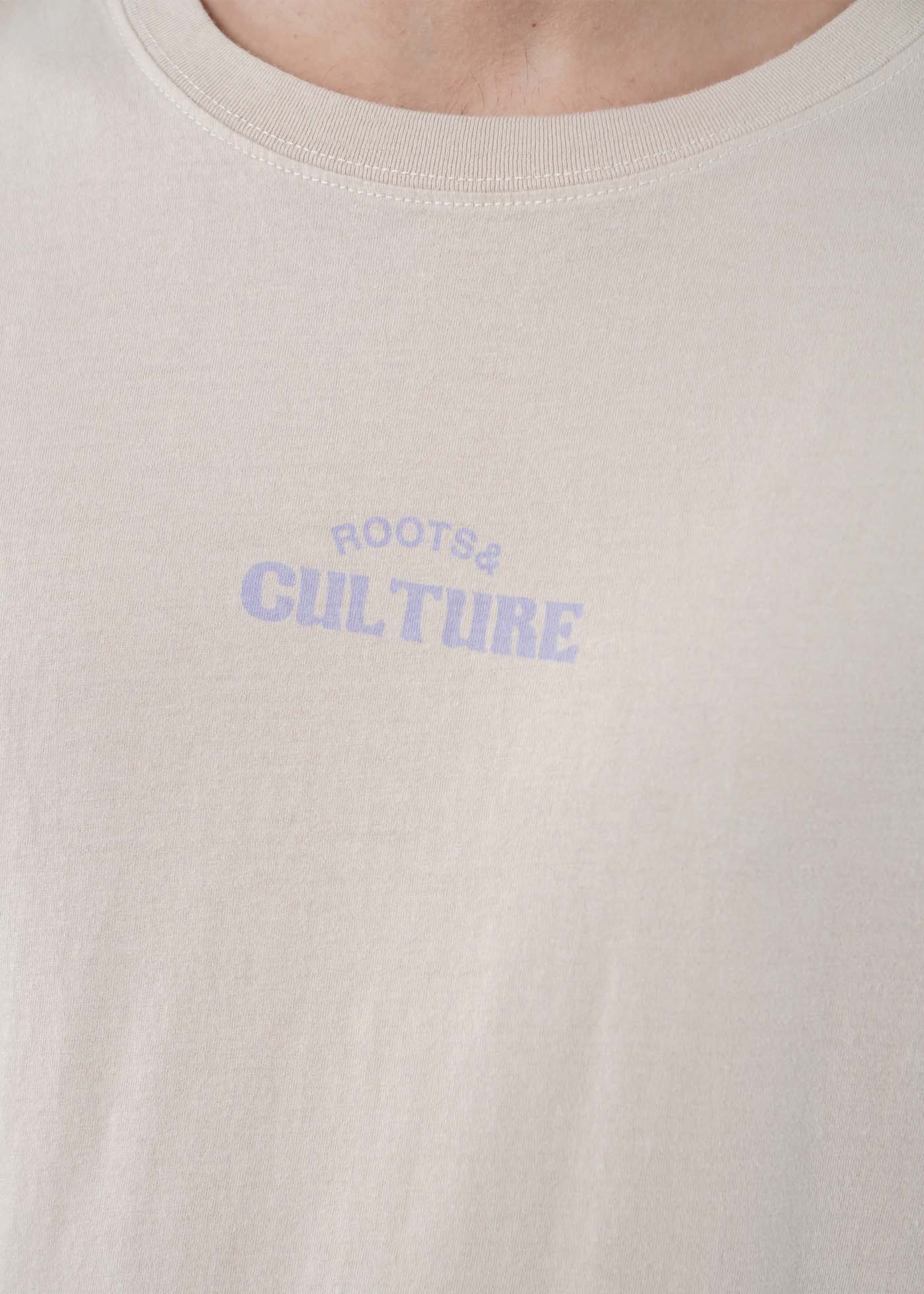 Polera Diseño Algodón Culture Hombre - Bone - Image 2