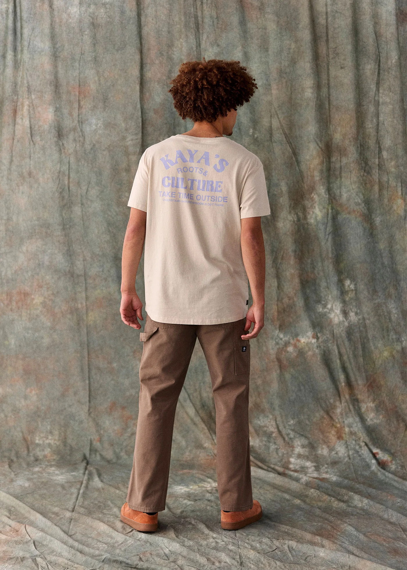 Polera Diseño Algodón Culture Hombre - Bone - Image 6