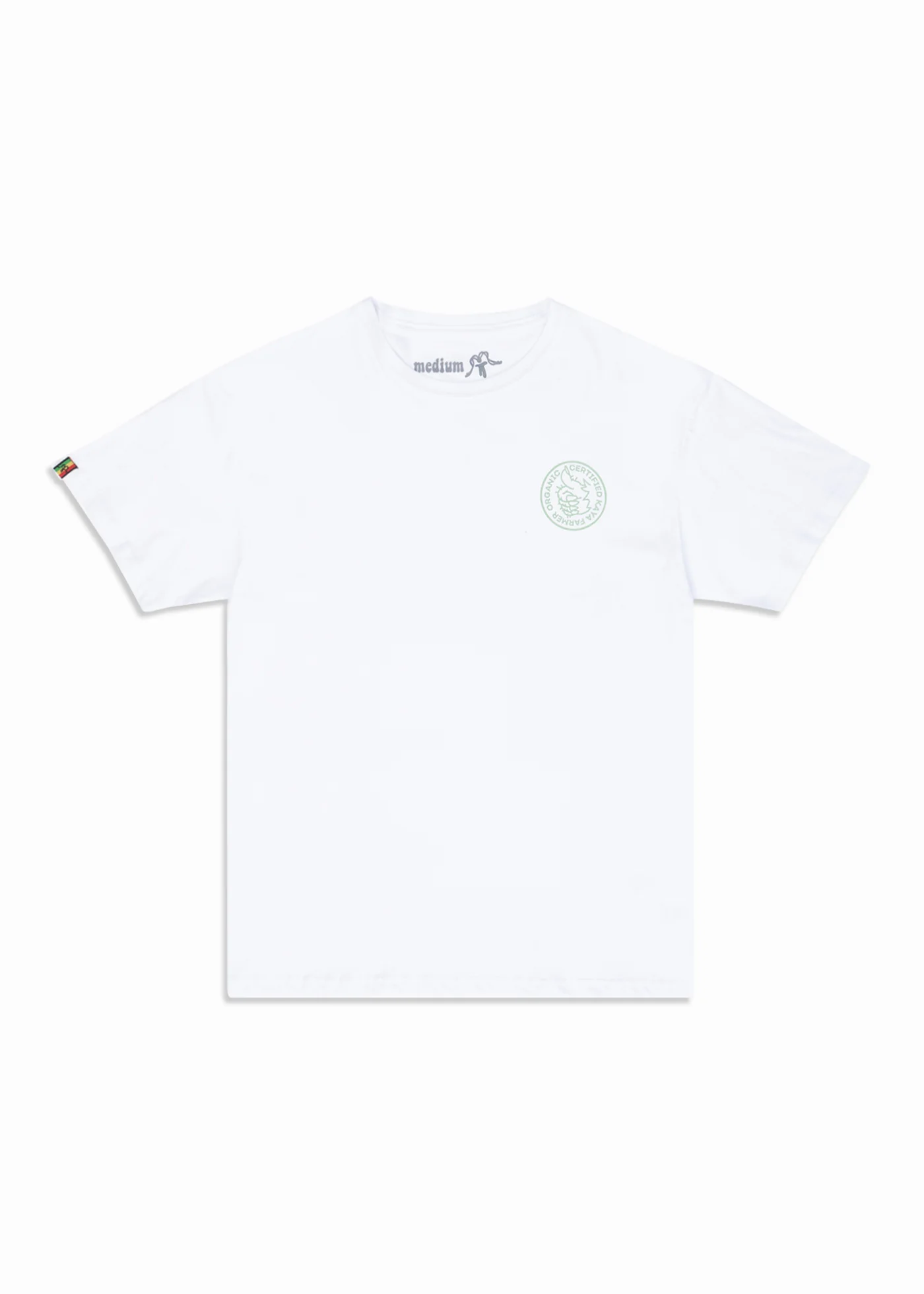 Polera Diseño Algodón Farmer Hombre - Blanca - Image 4