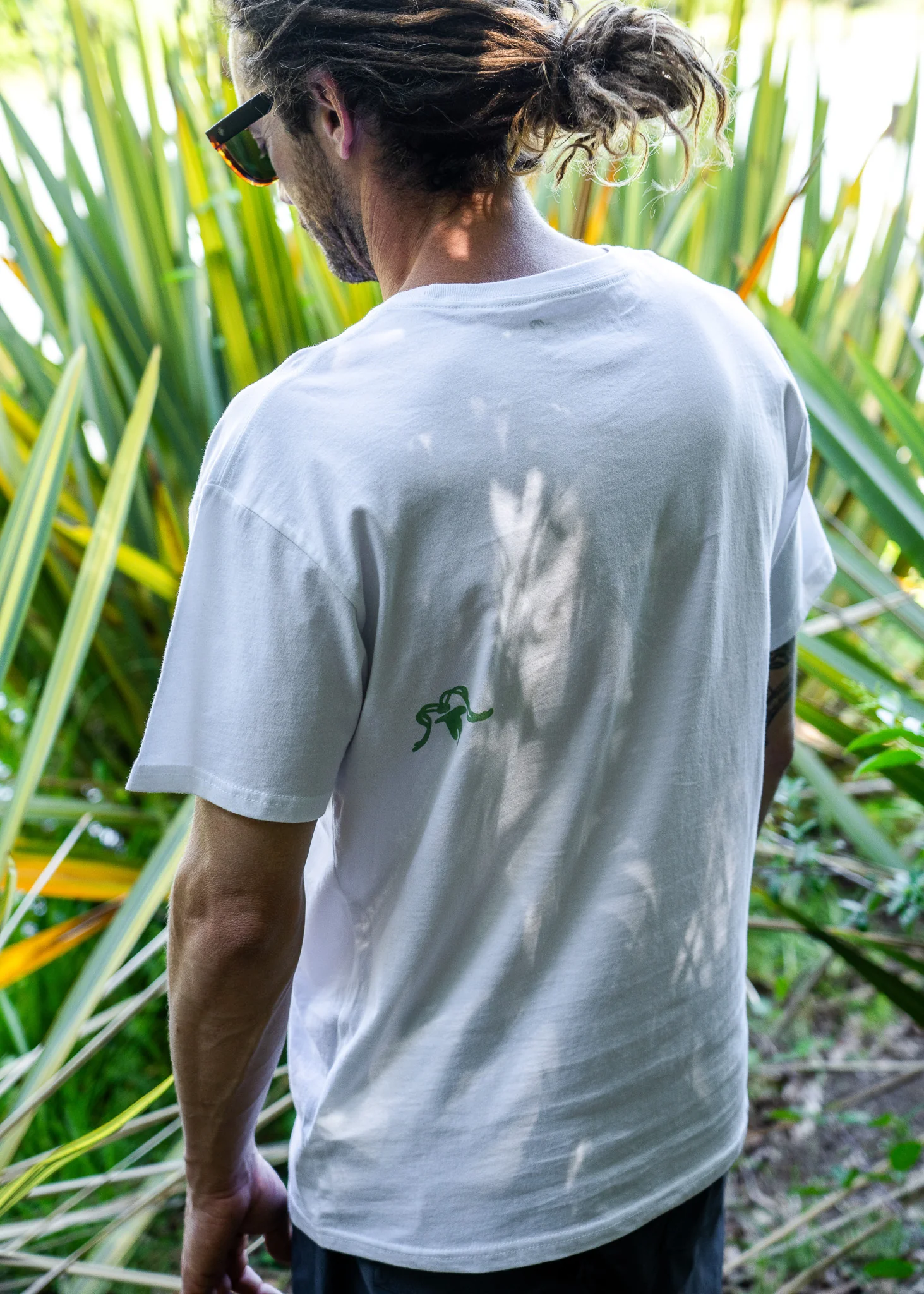Polera Diseño Algodón Farmer Hombre - Blanca - Image 5