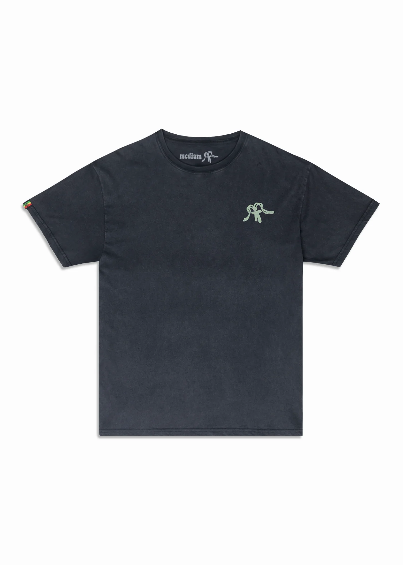 Polera Diseño Algodón Farmer Hombre - Negra - Image 6