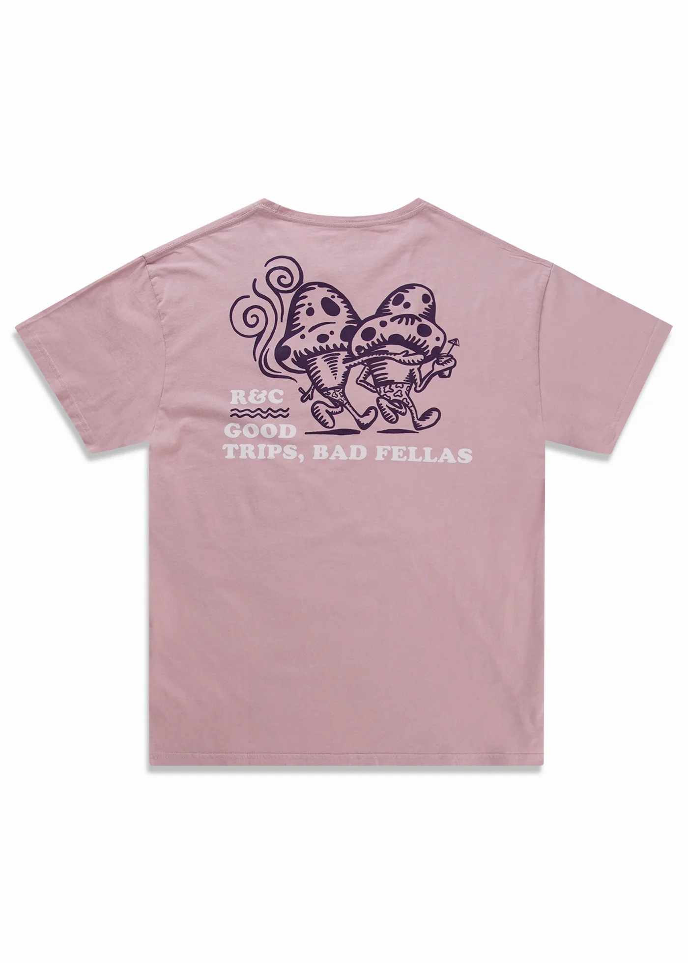 Polera Diseño Algodón Fellas Hombre - Rosa Palo - Image 2