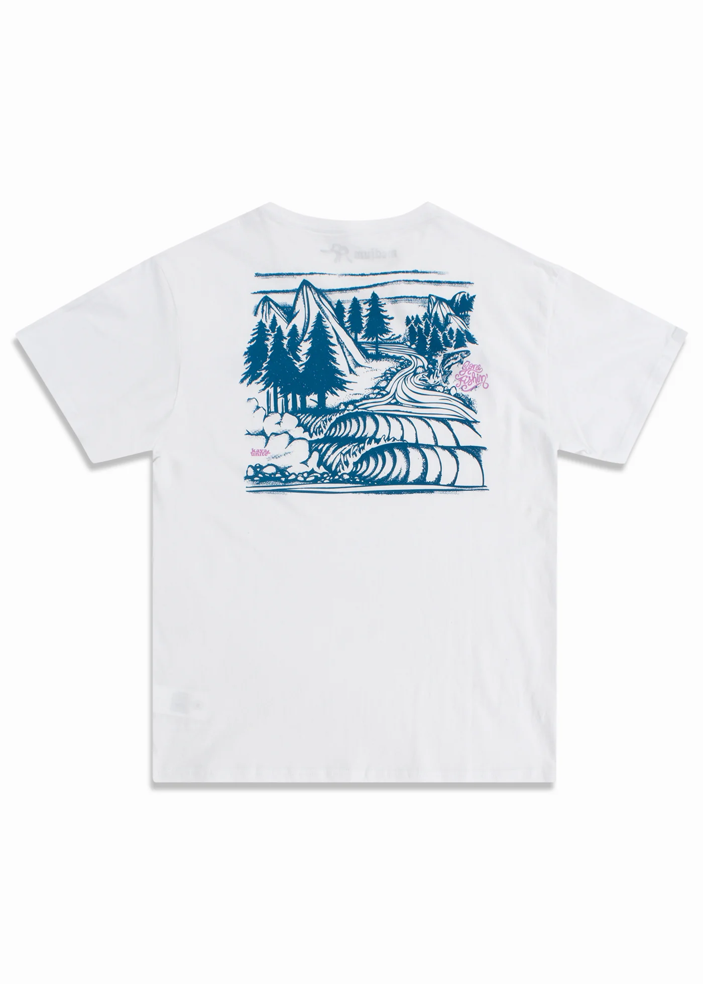 Polera Diseño Algodón Fishing Hombre - Blanca - Image 2