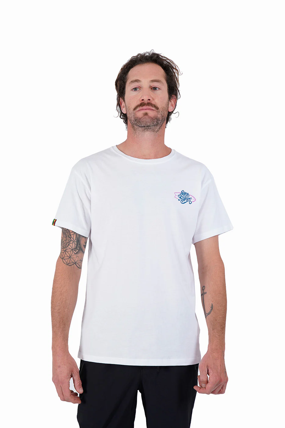 Polera Diseño Algodón Fishing Hombre - Blanca - Image 3