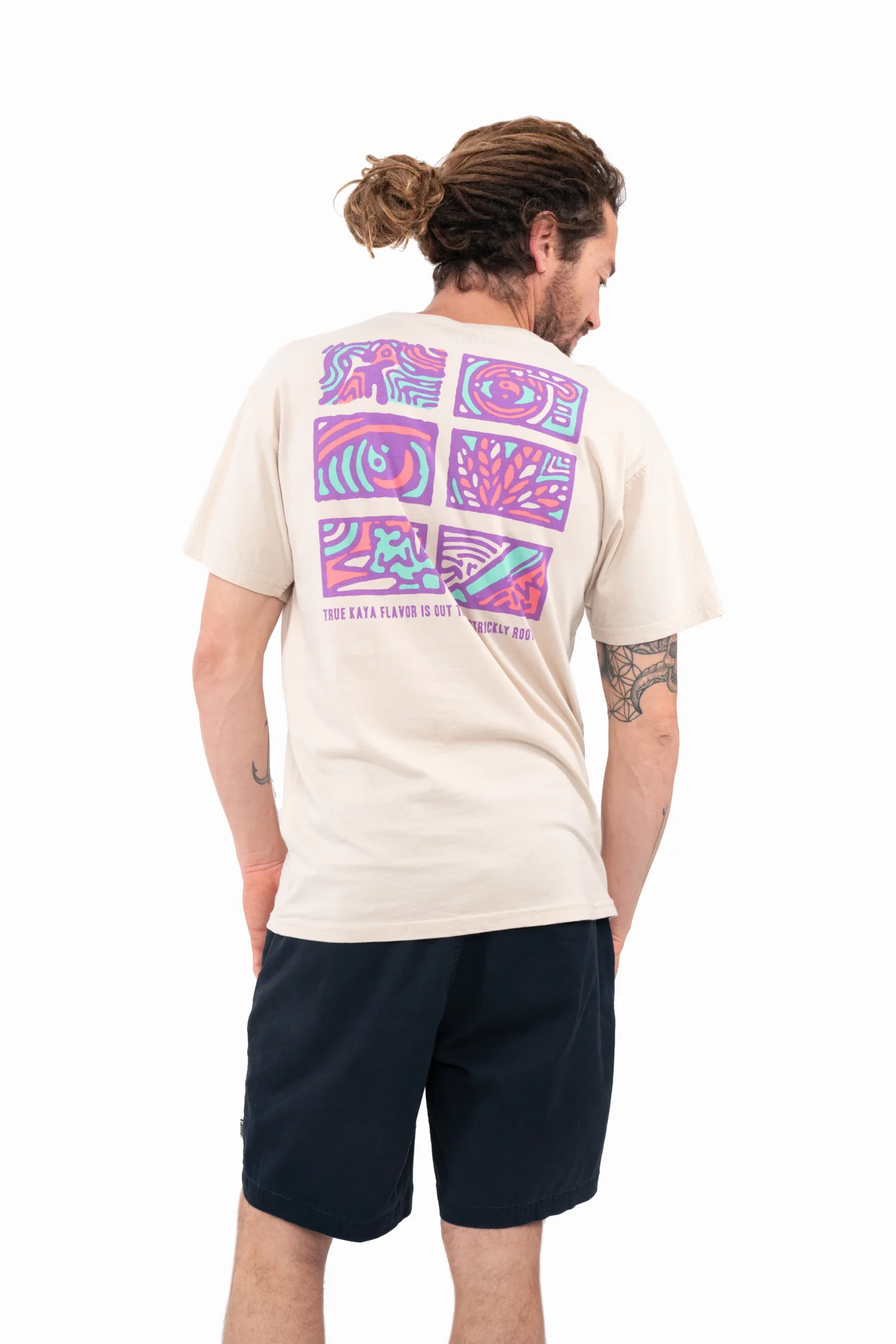 Polera Diseño Algodón Flava Hombre - Bone