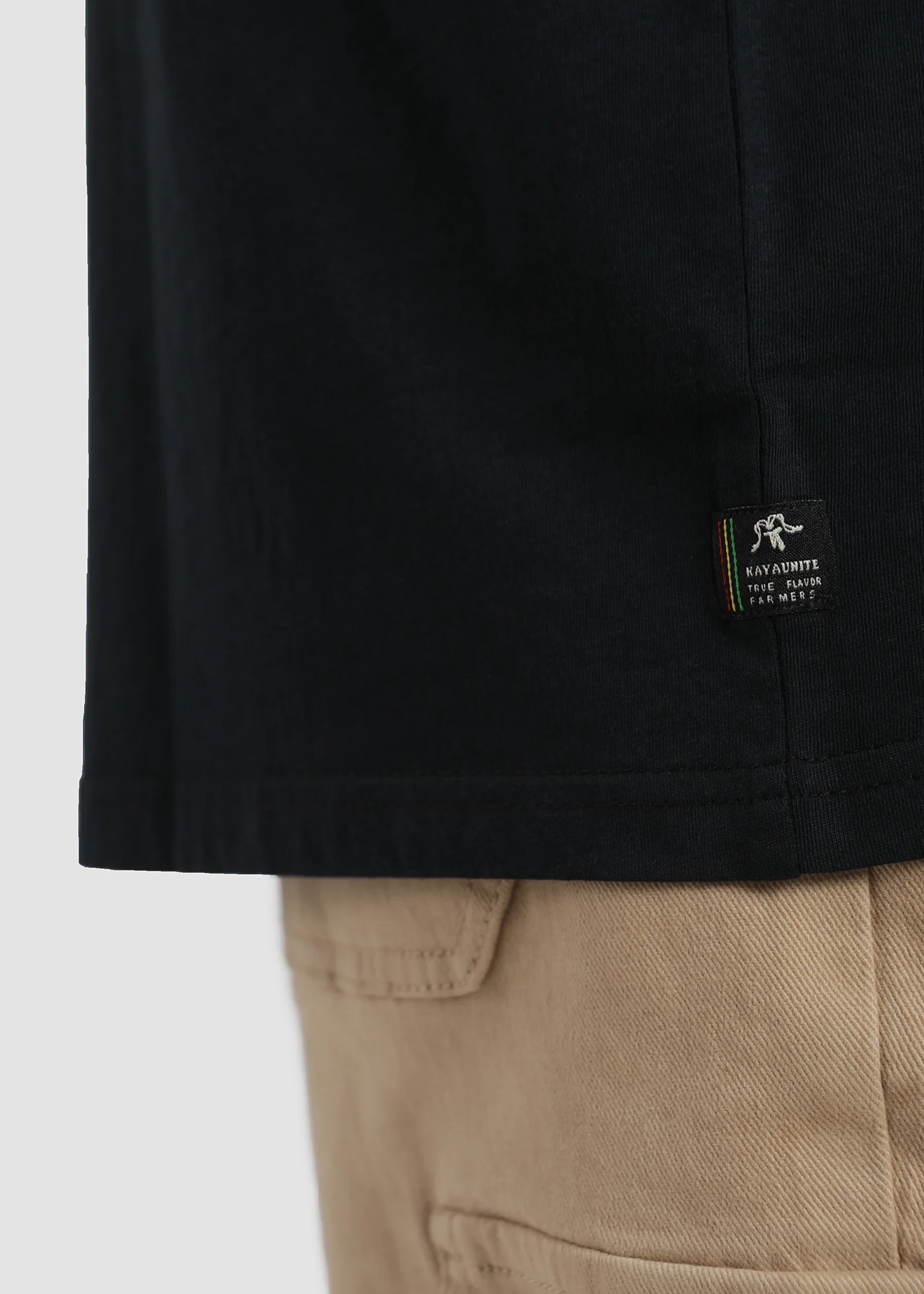Polera Diseño Algodón Homegrow Hombre - Negra - Image 3