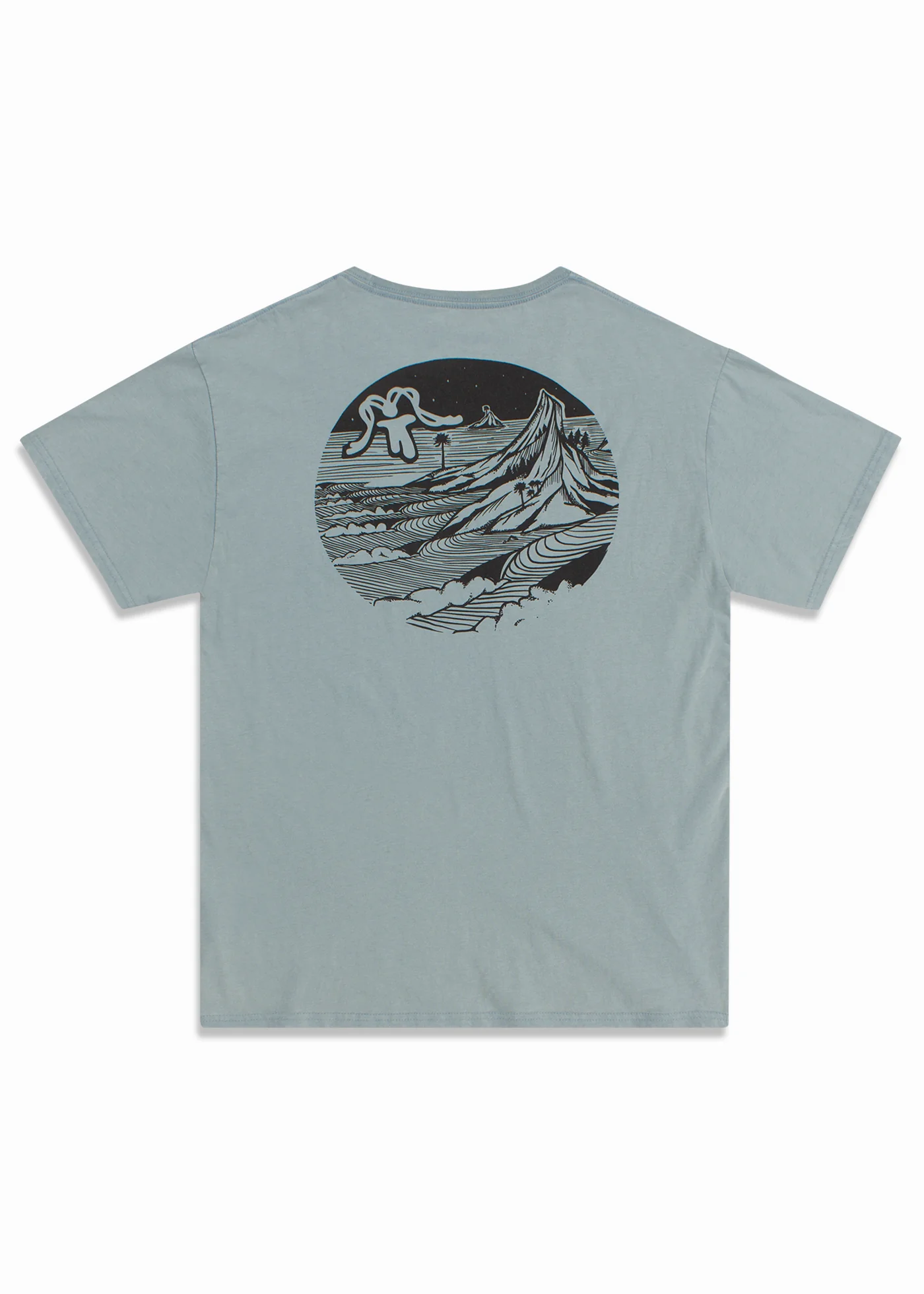 Polera Diseño Algodón Morro Hombre - Azul - Image 2