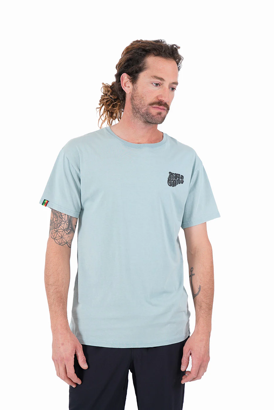 Polera Diseño Algodón Morro Hombre - Azul - Image 3