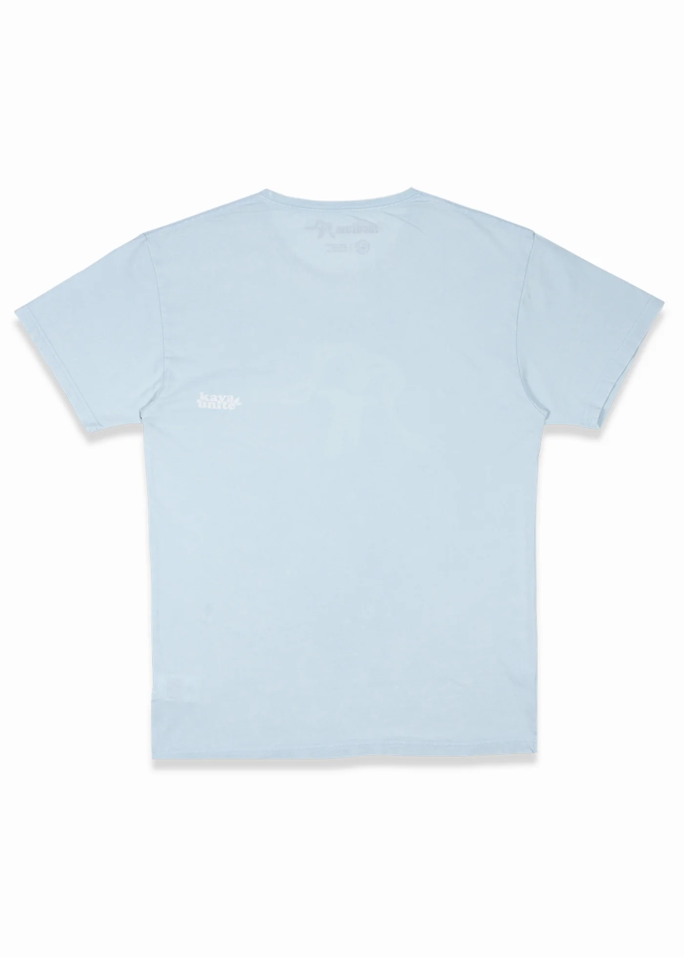 Polera Diseño Algodón Orgánico Aqua Hombre - Turquesa - Image 3