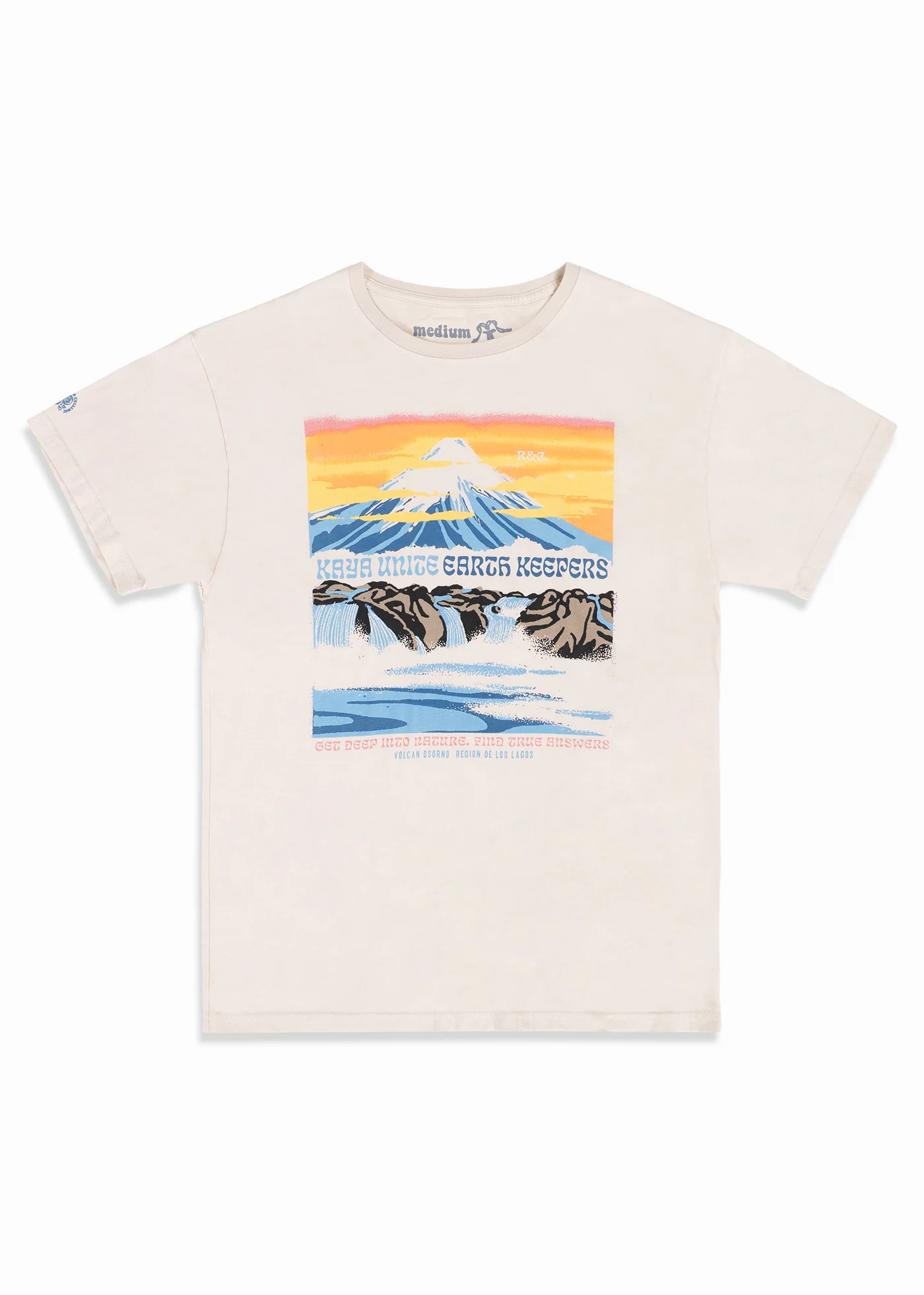 Polera Diseño Algodón Osorno Hombre - Bone