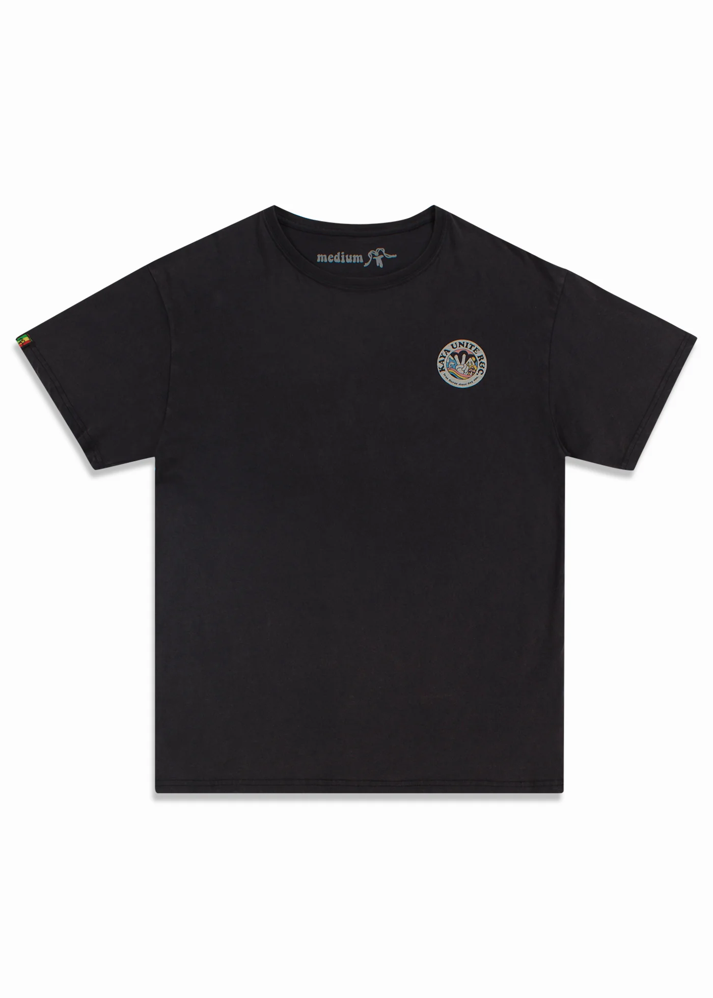 Polera Diseño Algodón Planet Hombre - Negra - Image 6
